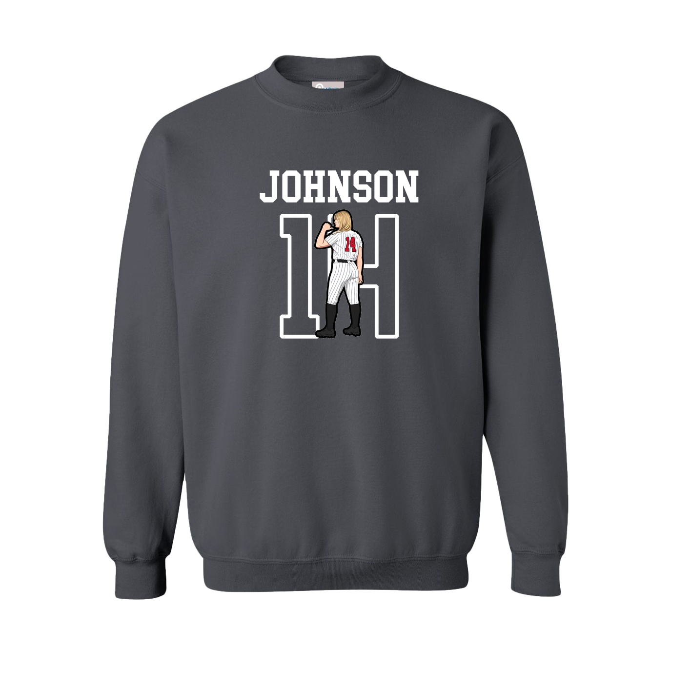 Fleece Crew — Shirsey in Grey