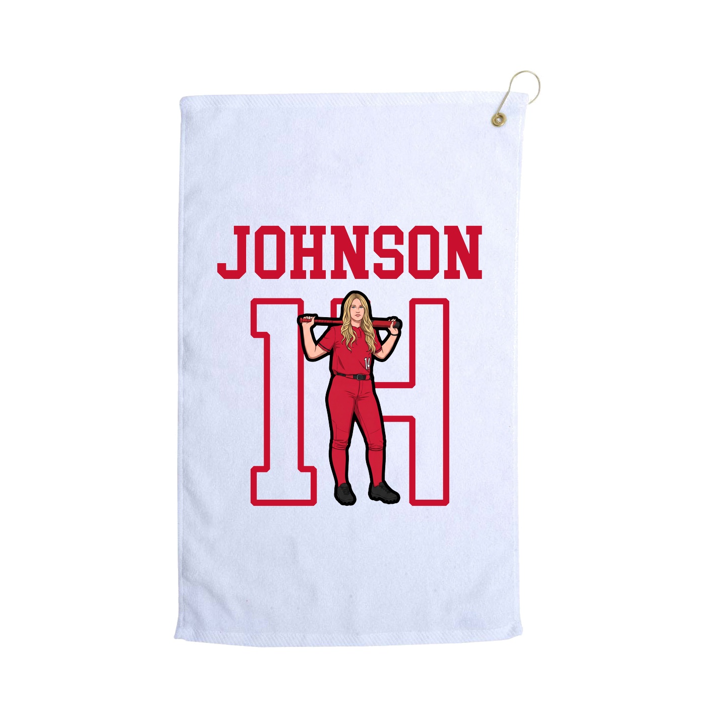 Golf Towel — Shirsey in White
