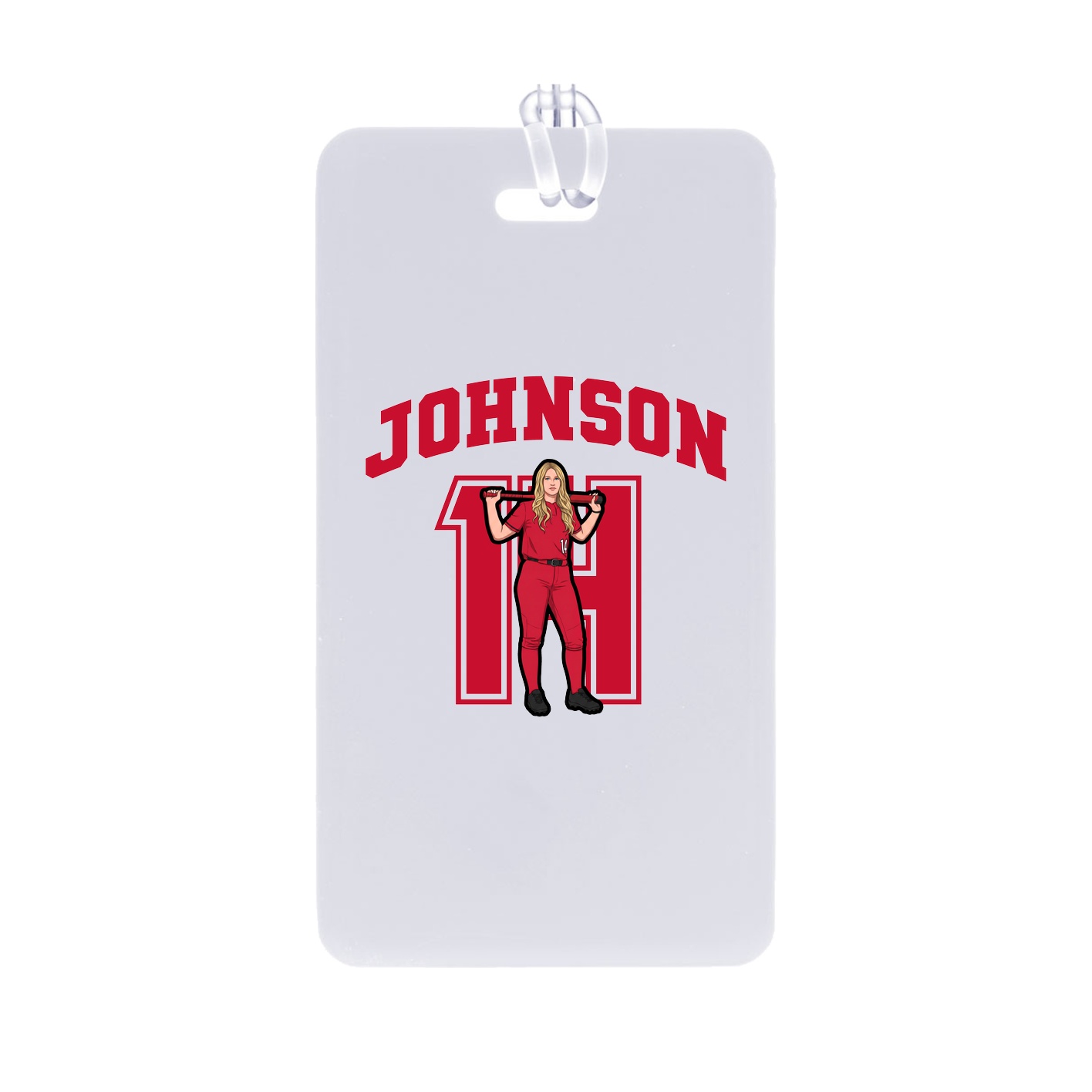 Bag Tag — Number in Classic