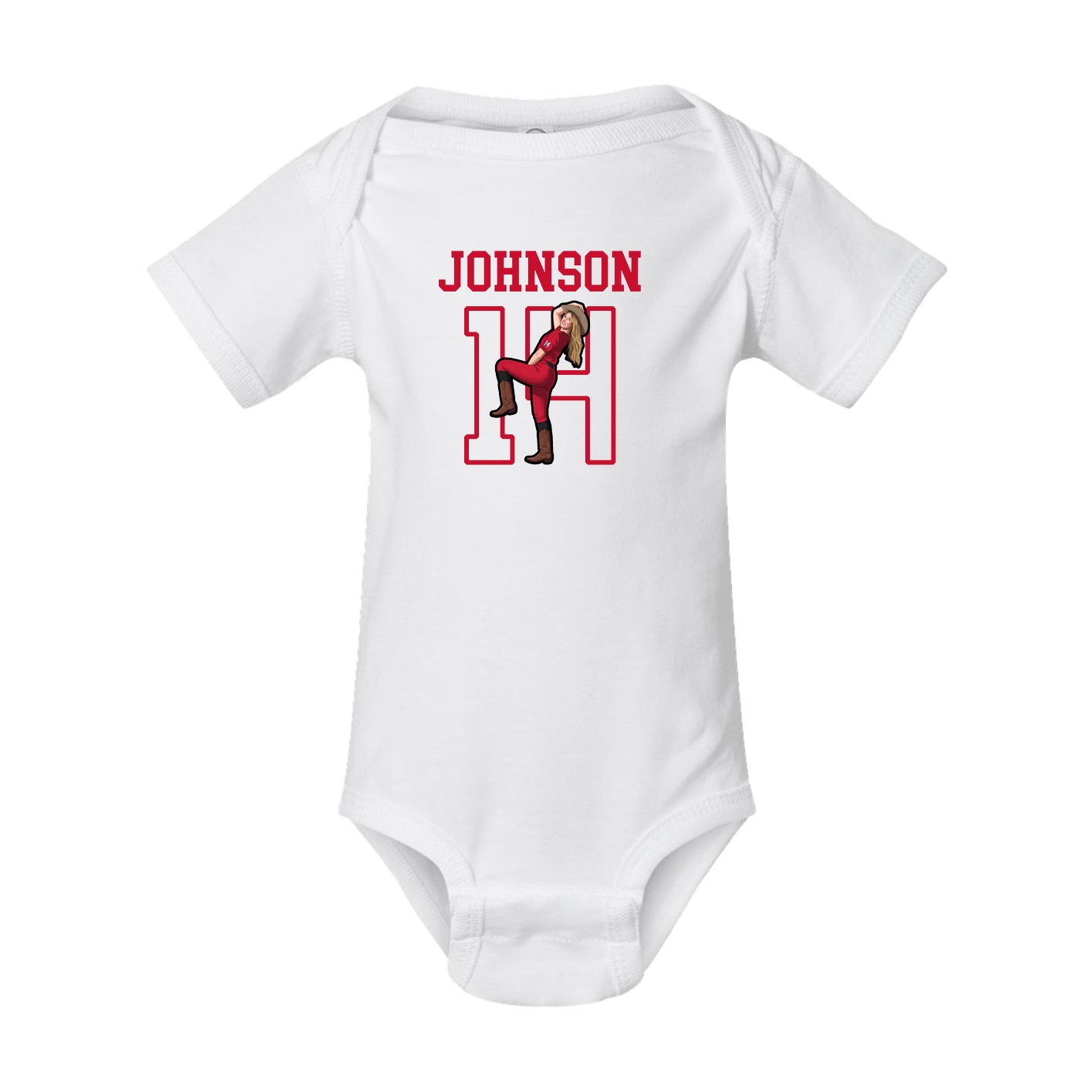 Baby Onesie — Shirsey in White