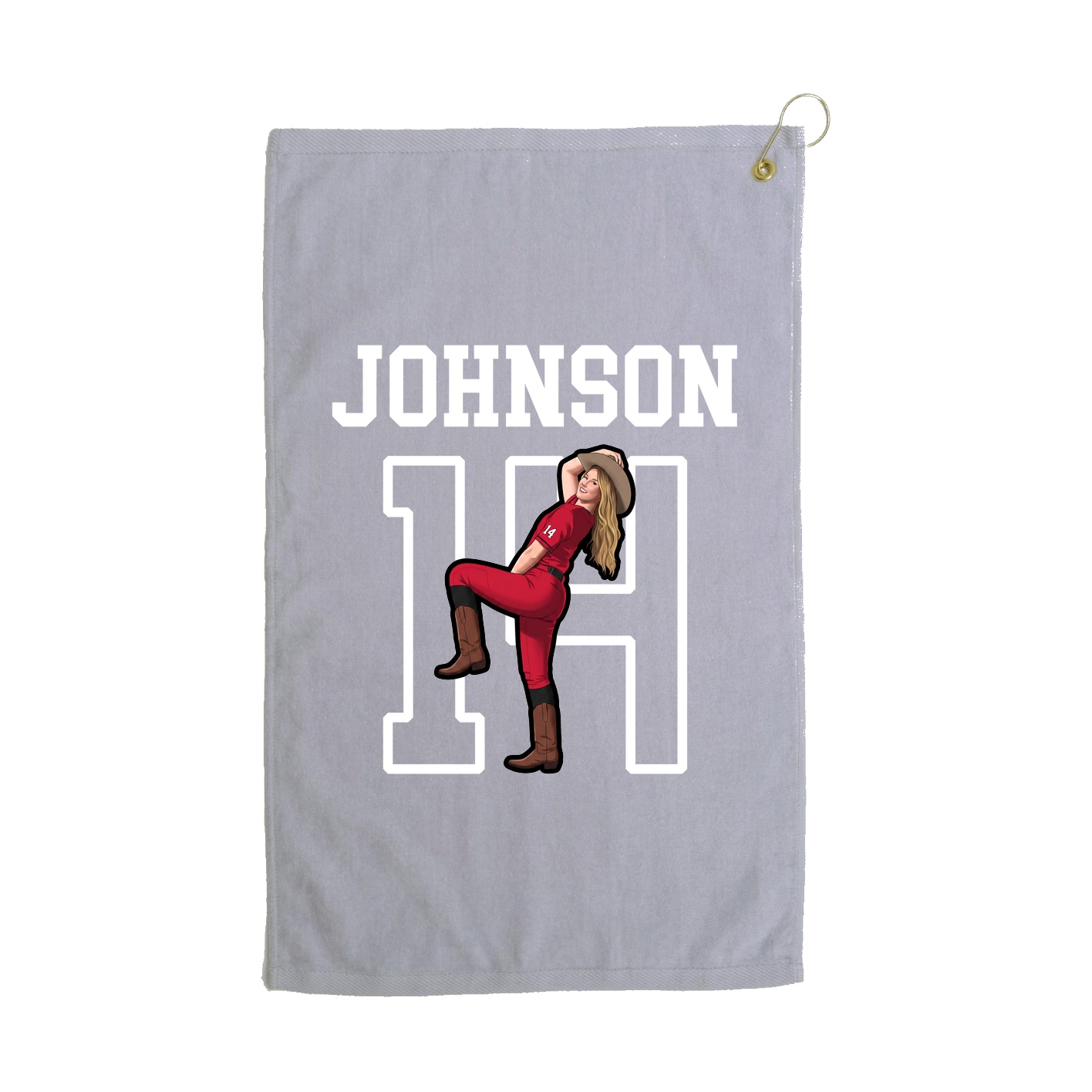 Golf Towel — Shirsey in Grey