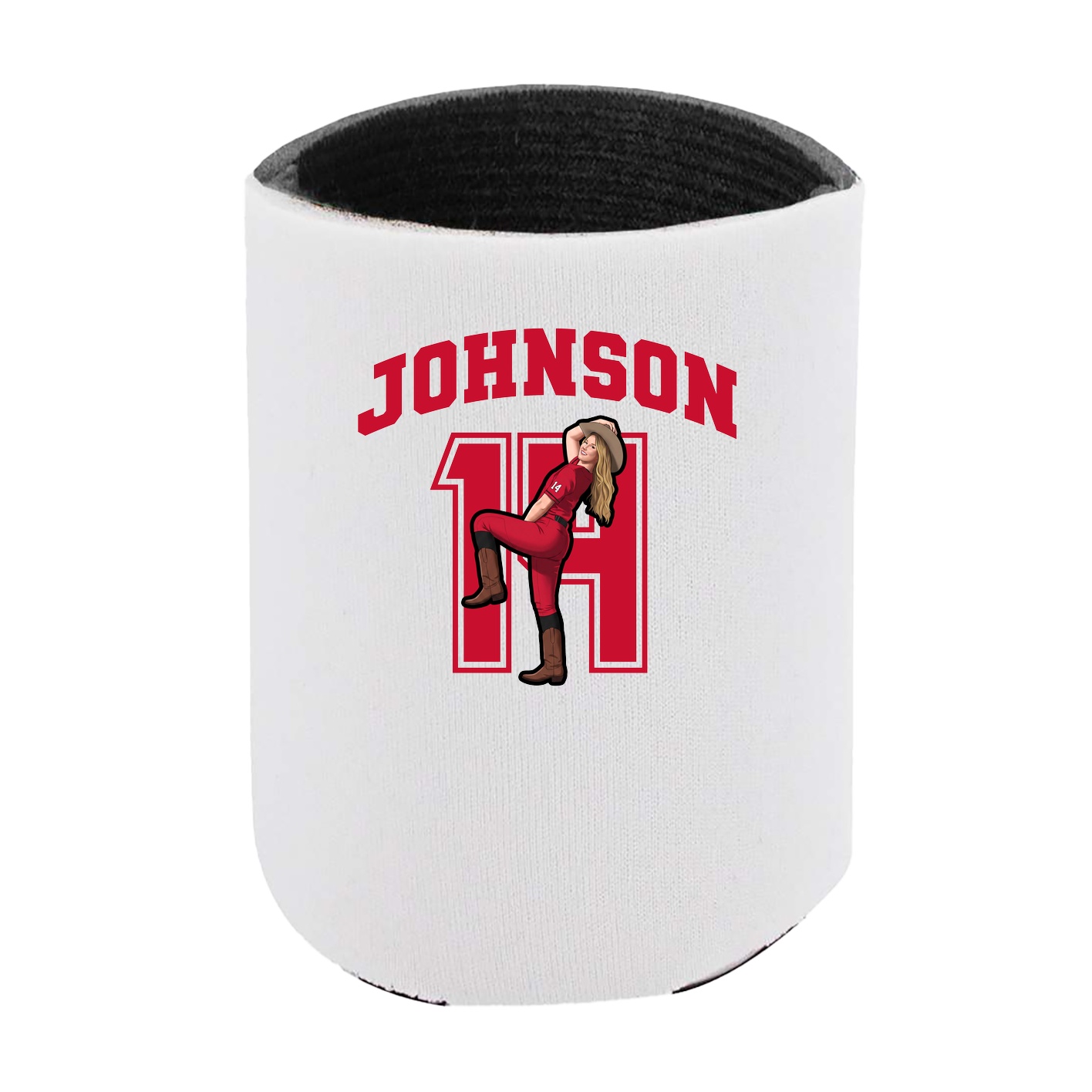 Can Holder — Number in White