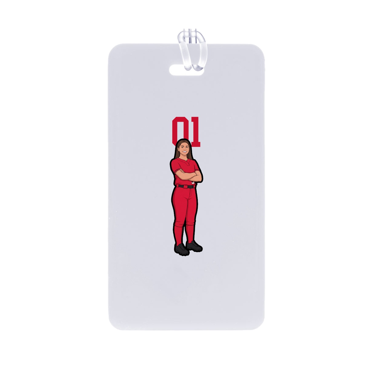 Bag Tag — Number Top in Classic