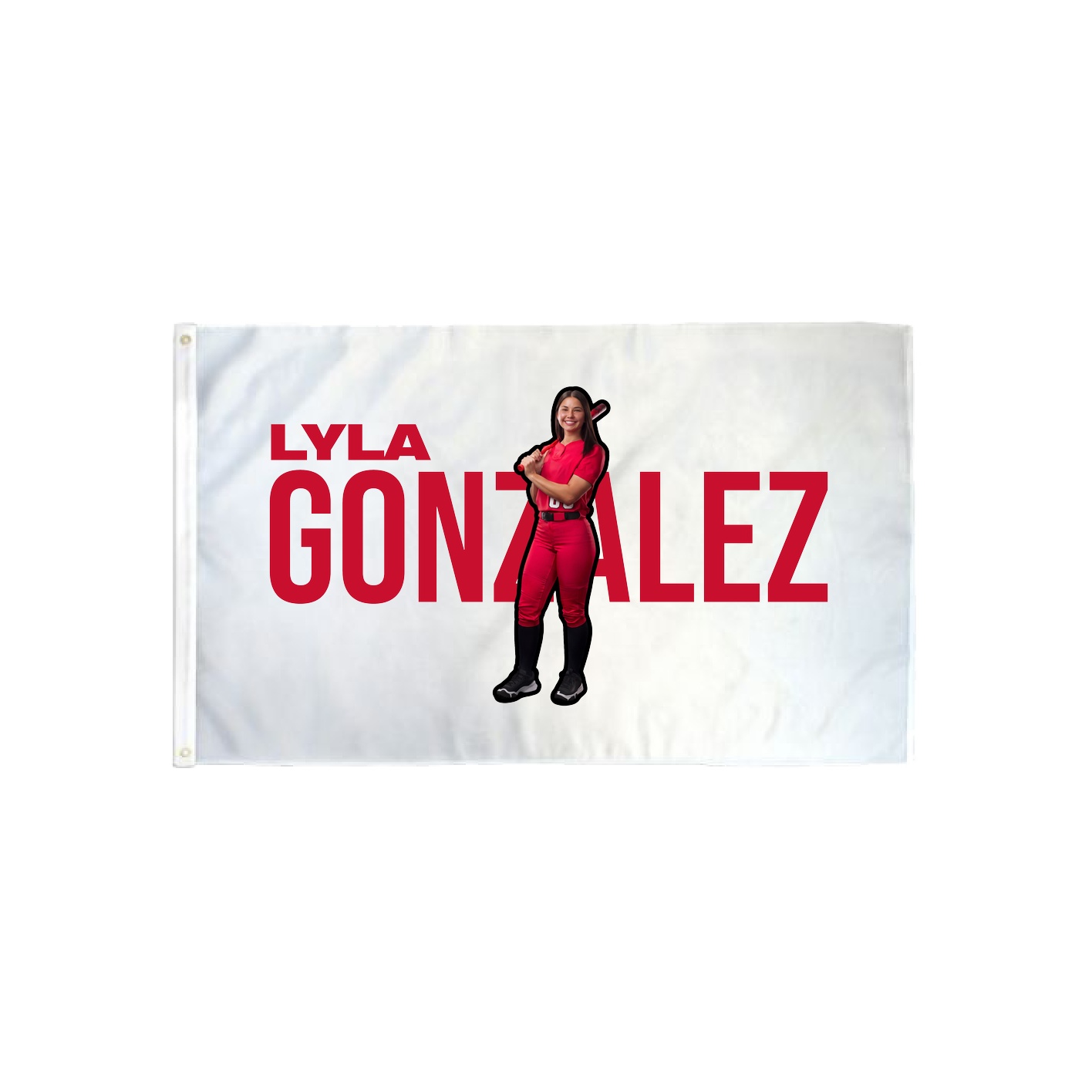 3x5 Flag — Player Name in Classic