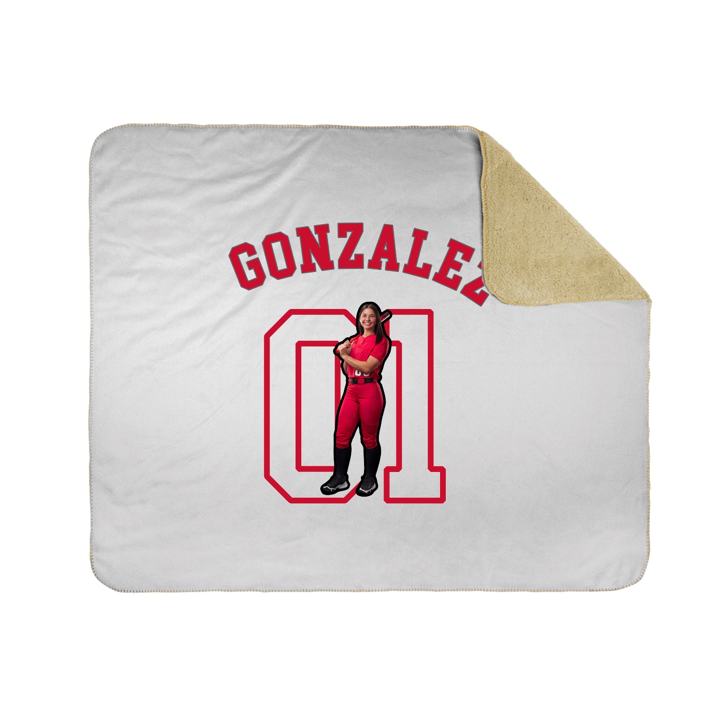 Throw Blanket — Shirsey Arch in White