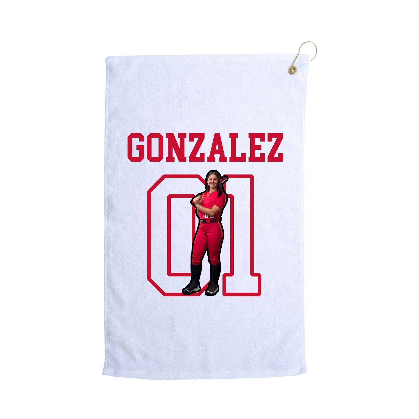 Golf Towel — Shirsey in White