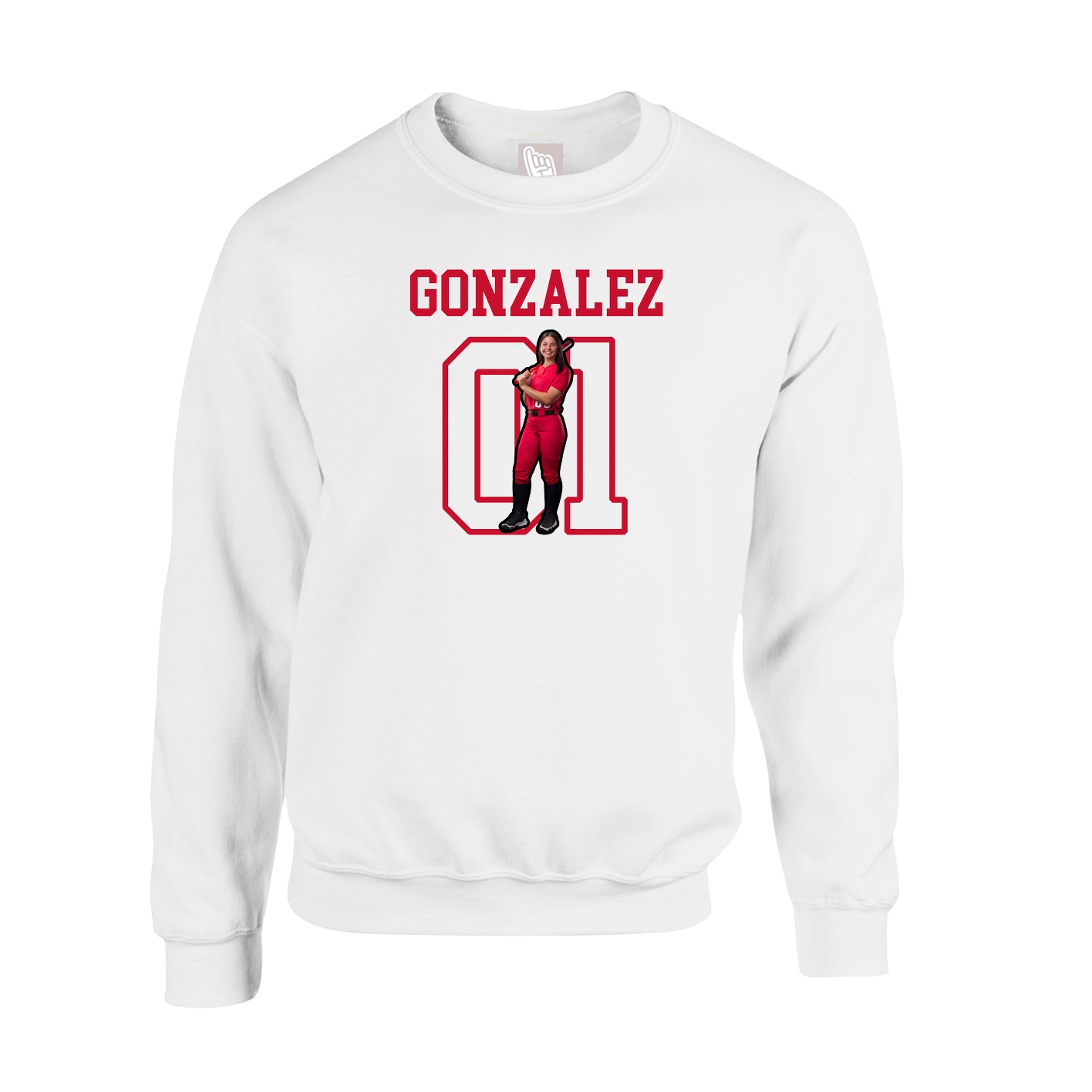 Fleece Crew — Shirsey in White