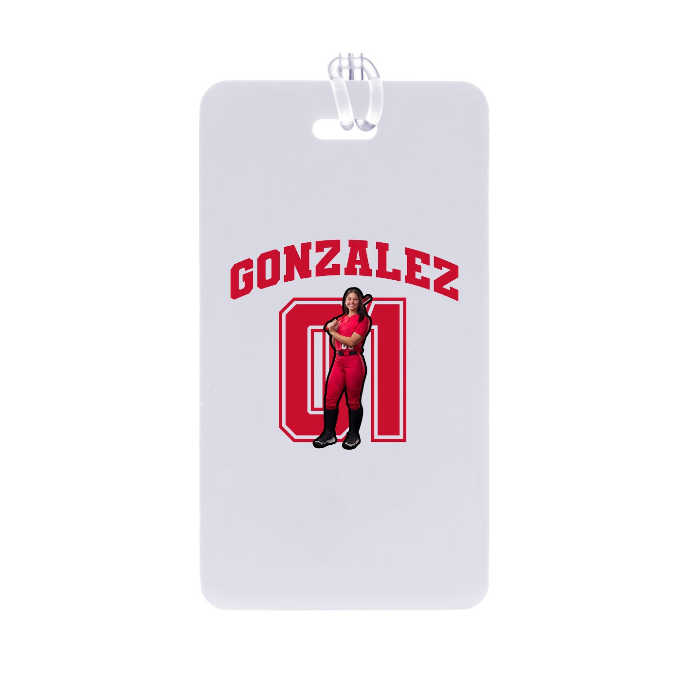 Bag Tag — Number in Classic