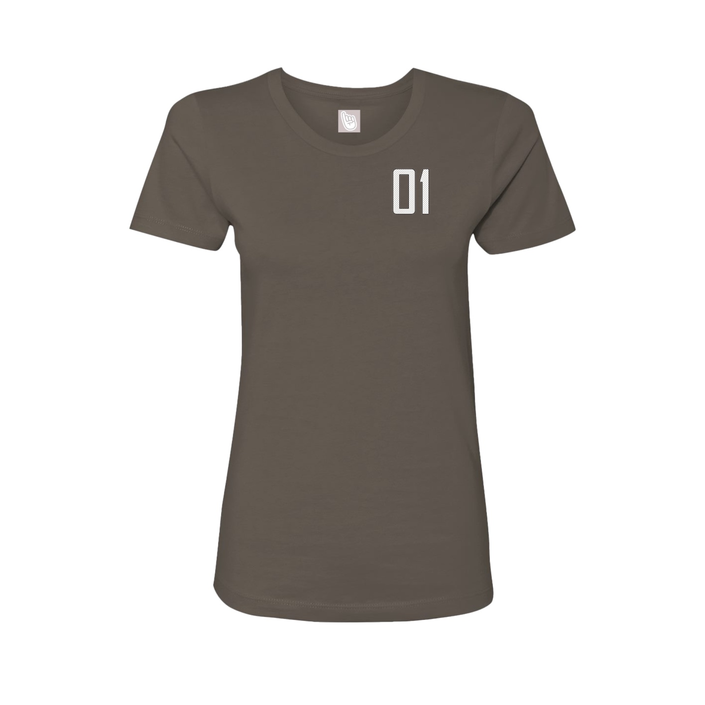 Womens Tee — Front Shirsy in Grey