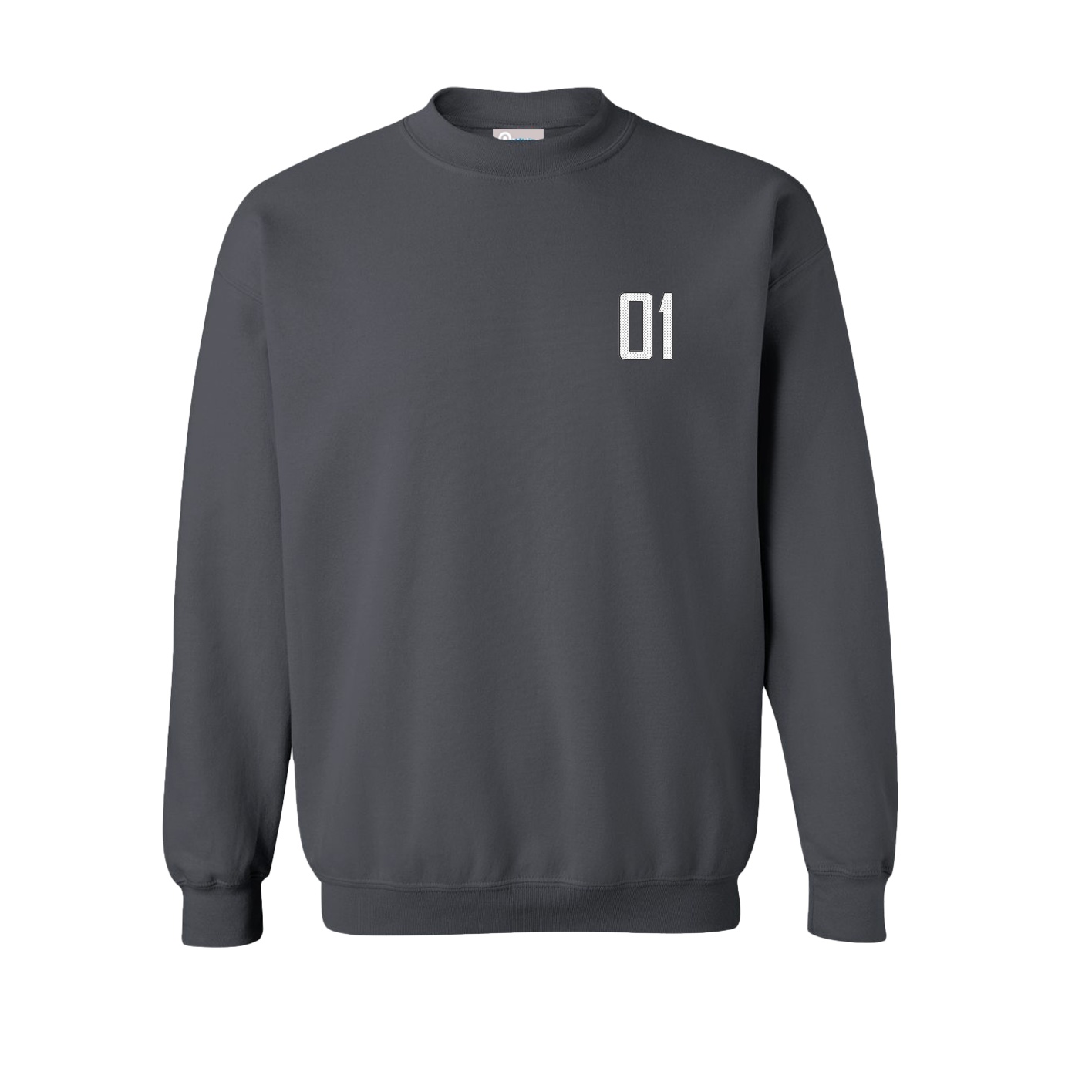 Fleece Crew — Front Shirsy in Grey
