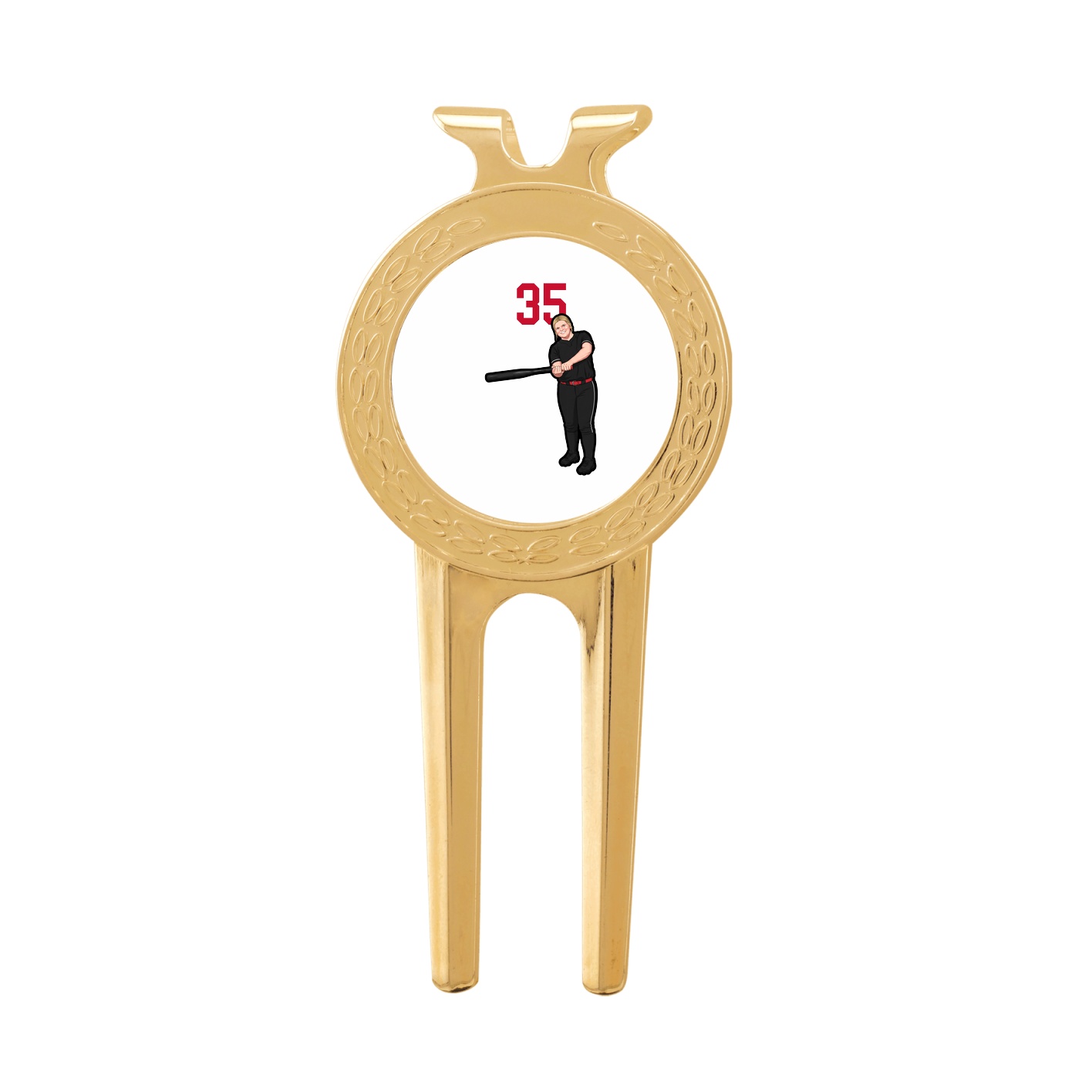Divot Tool with Ball Marker — Number Top in Classic