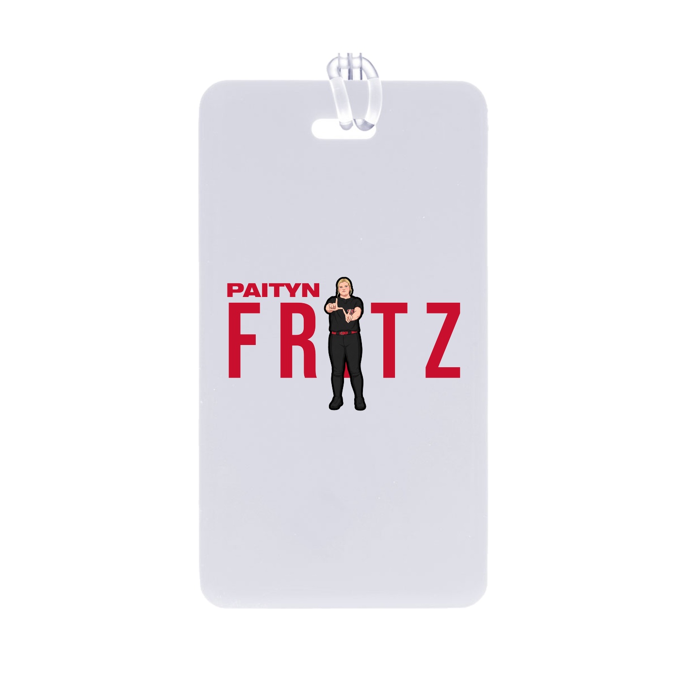 Bag Tag — Player Name in Classic