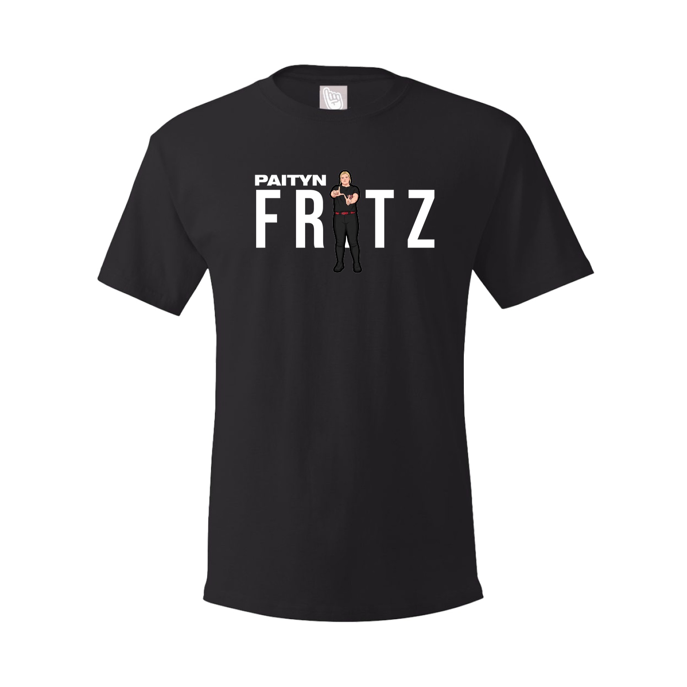 Youth Tee — Player Name in Black