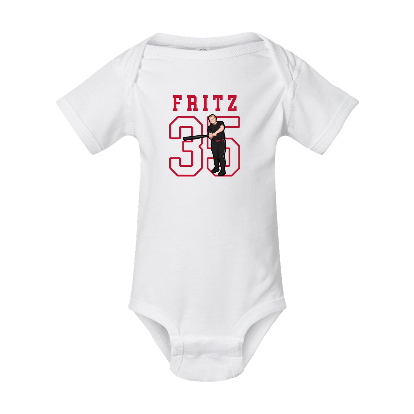 Baby Onesie — Shirsey in White