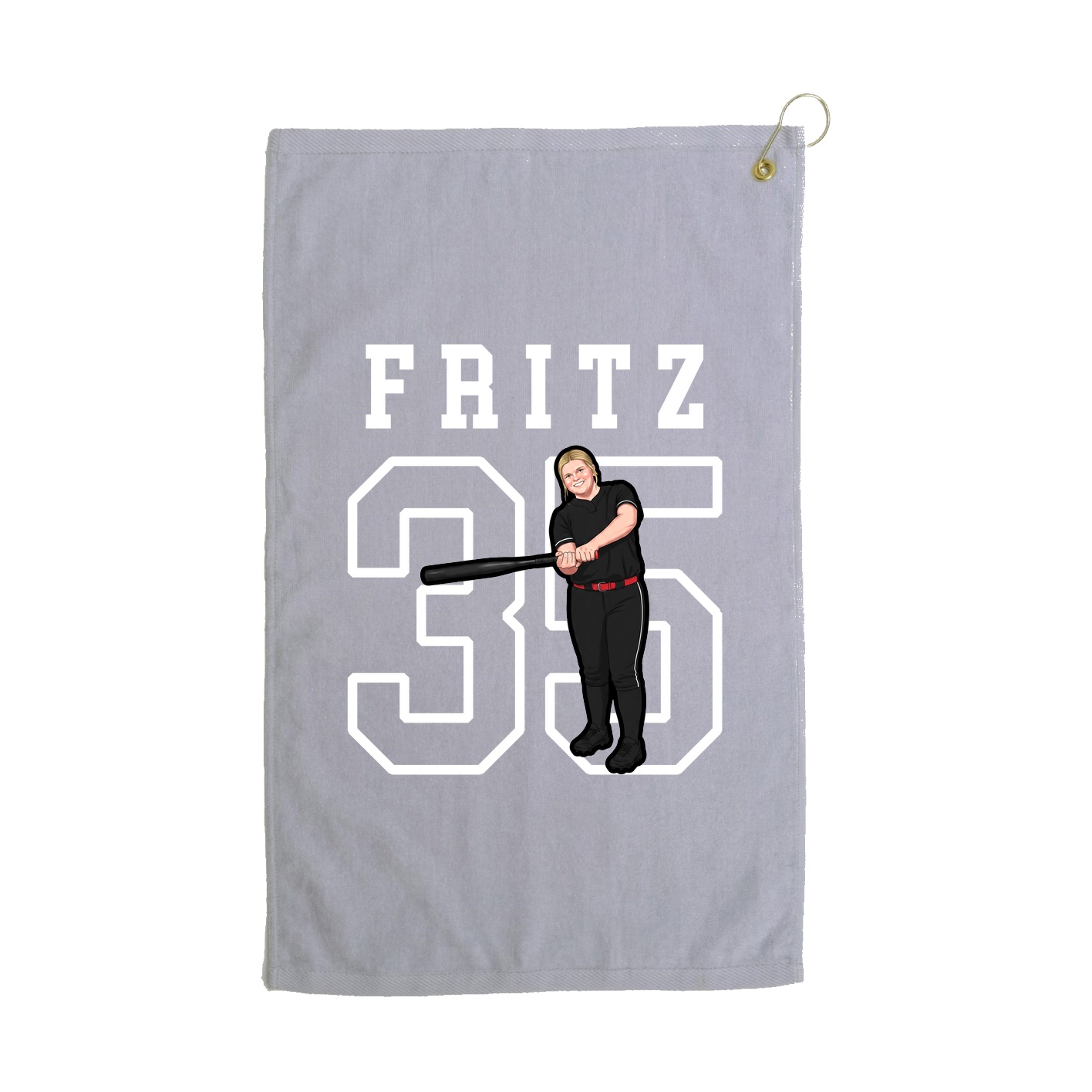 Golf Towel — Shirsey in Grey