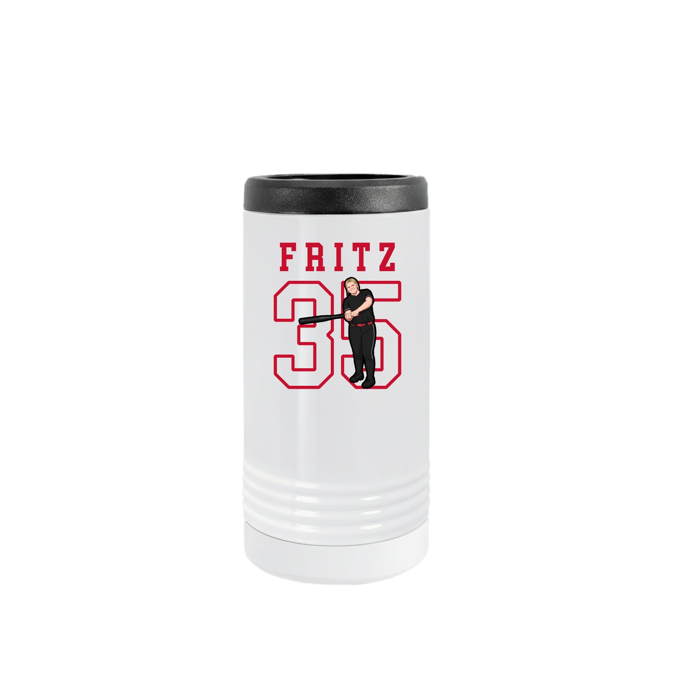 Slim Beverage Holder — Shirsey in White