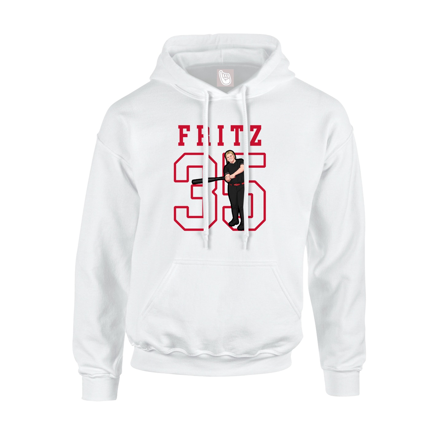 Youth Hoodie — Shirsey in White