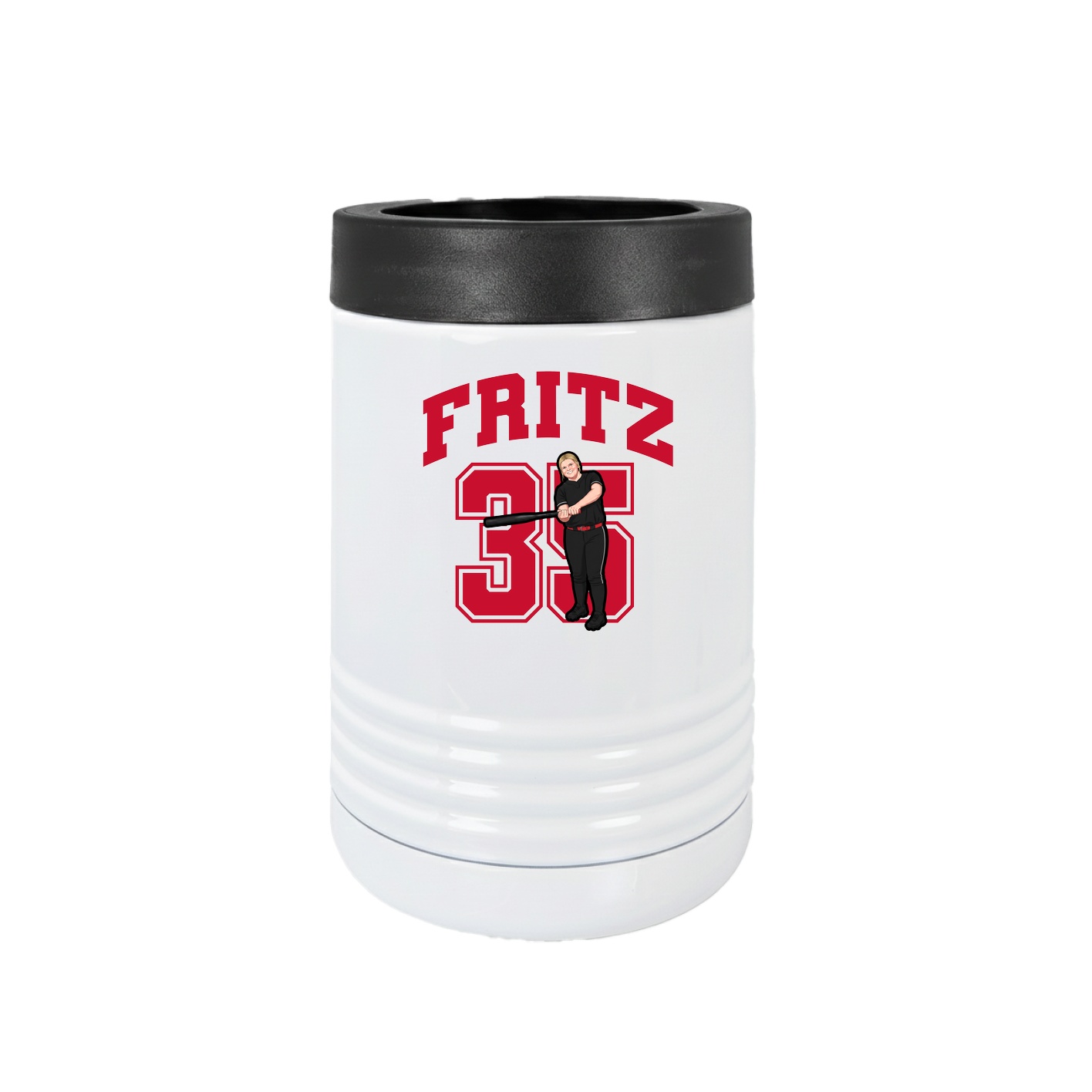 Beverage Holder — Number in White