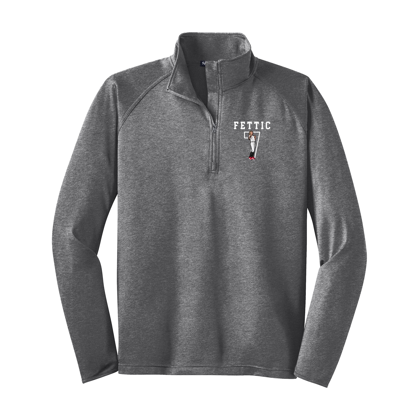 Q-Zip Pullover — Shirsey in Grey
