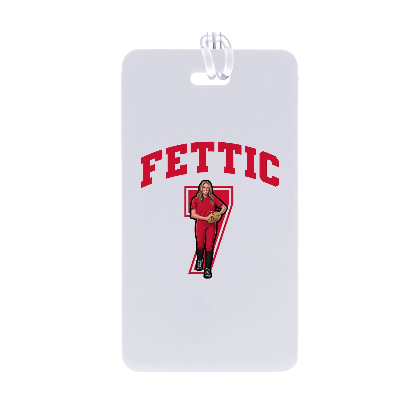 Bag Tag — Number in Classic