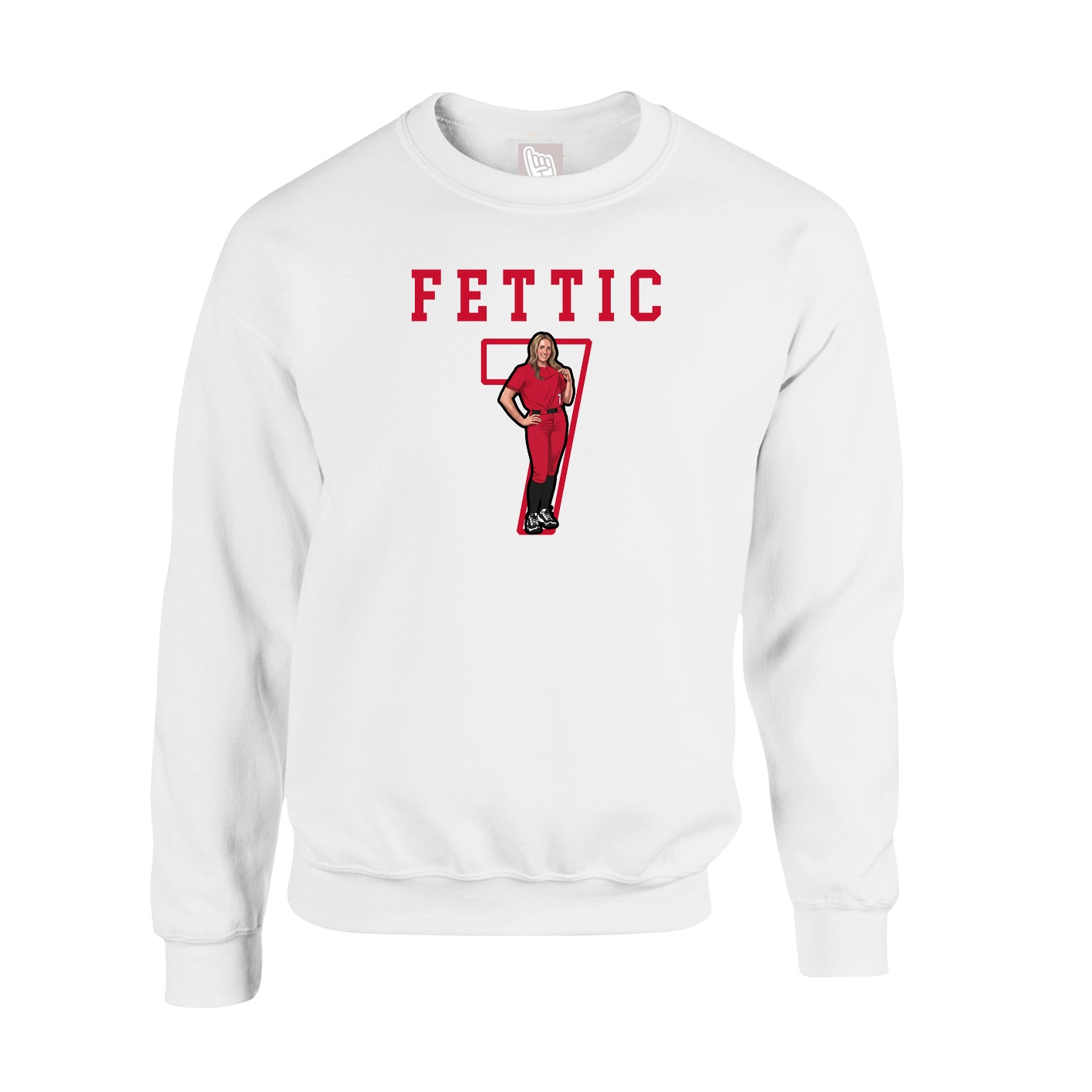 Fleece Crew — Shirsey in White