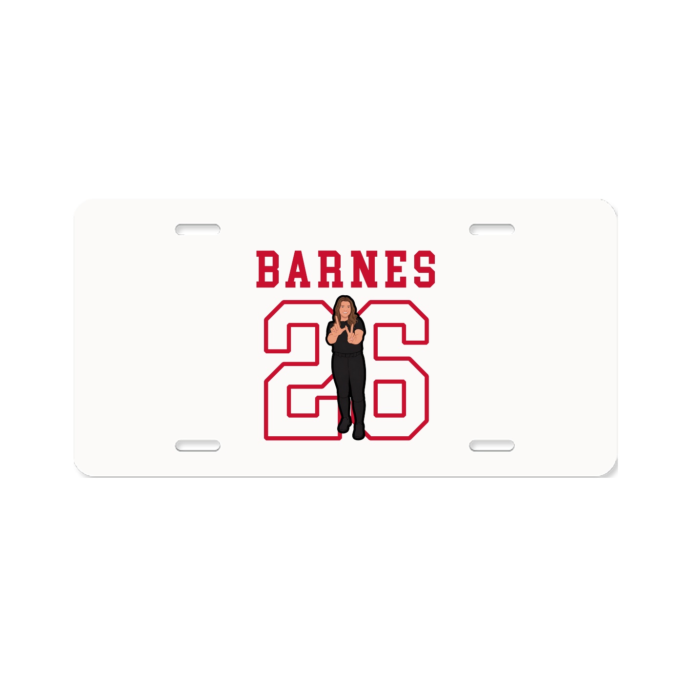 License Plate — Shirsey in Classic
