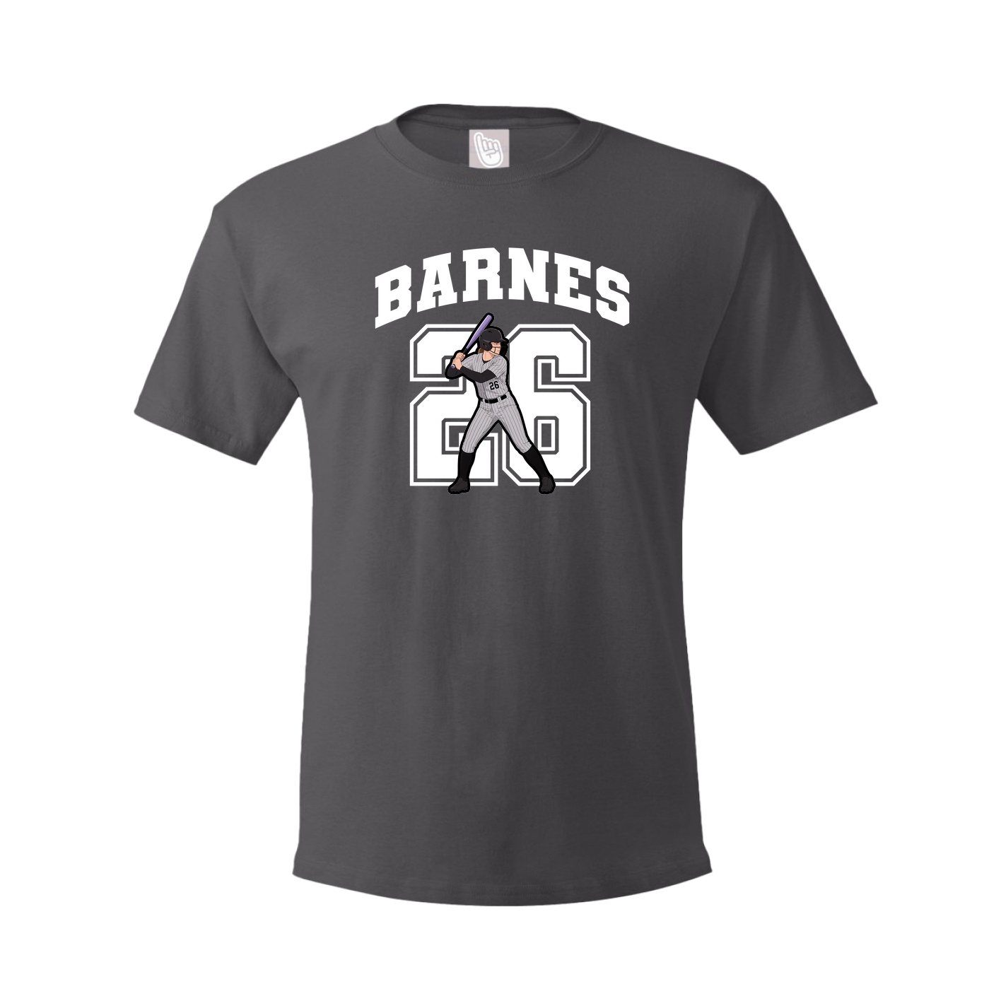 Tee — Number in Grey