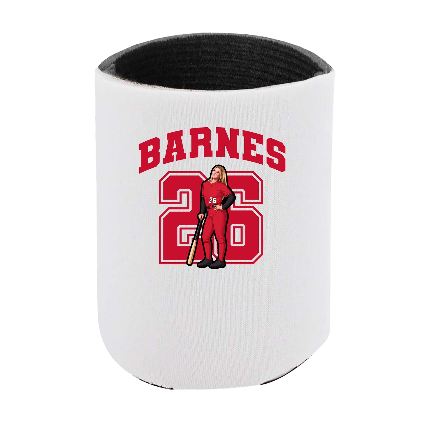 Can Holder — Number in White