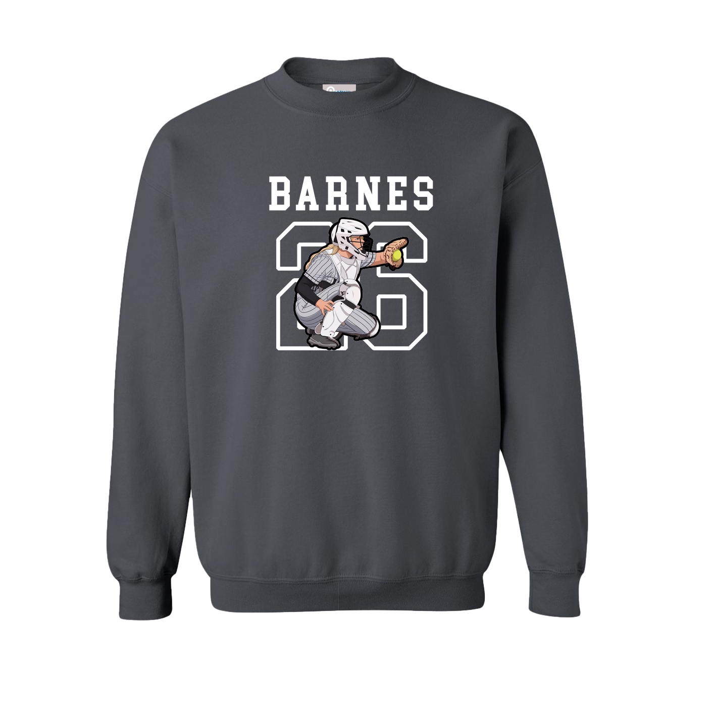 Fleece Crew — Shirsey in Grey
