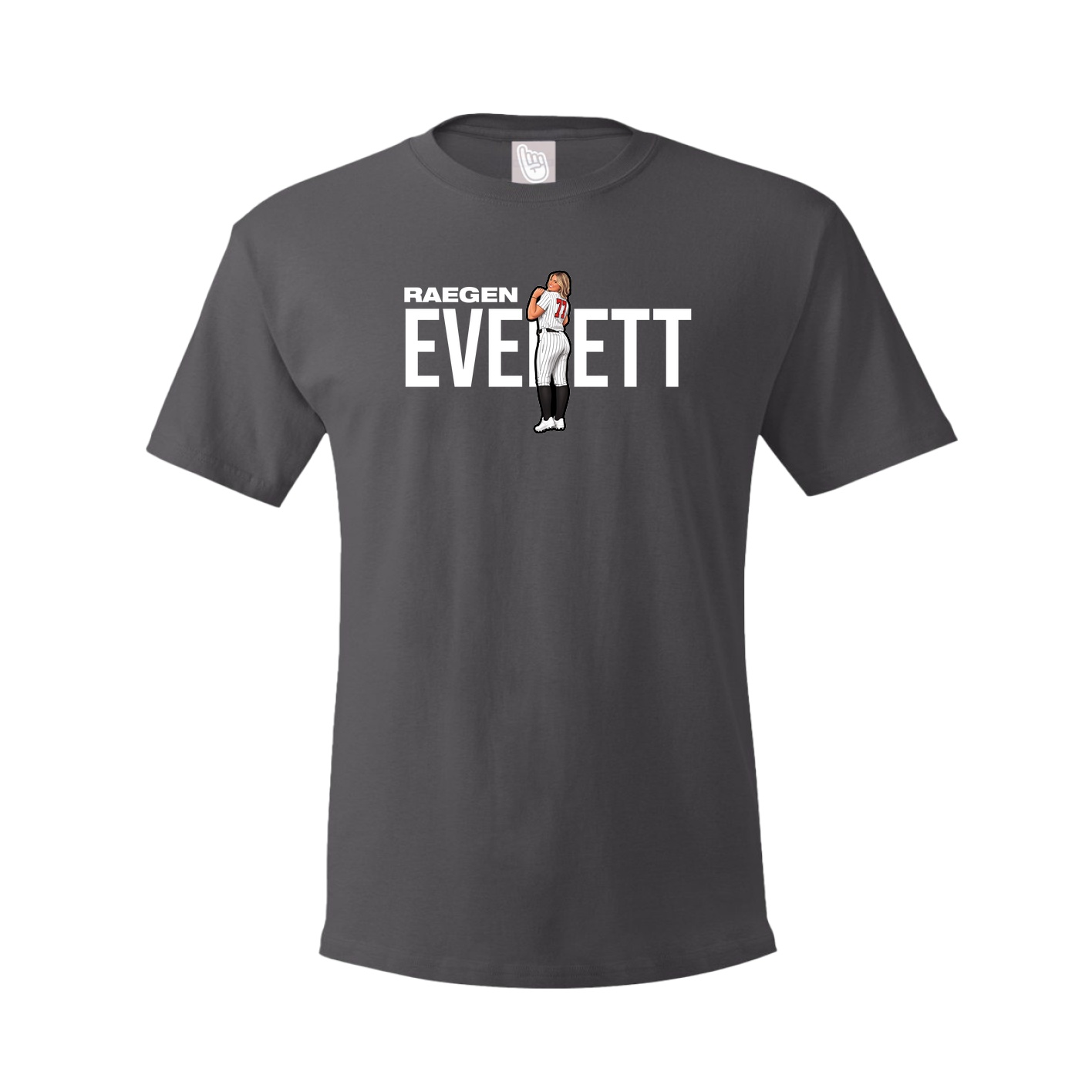 Tee — Player Name in Grey
