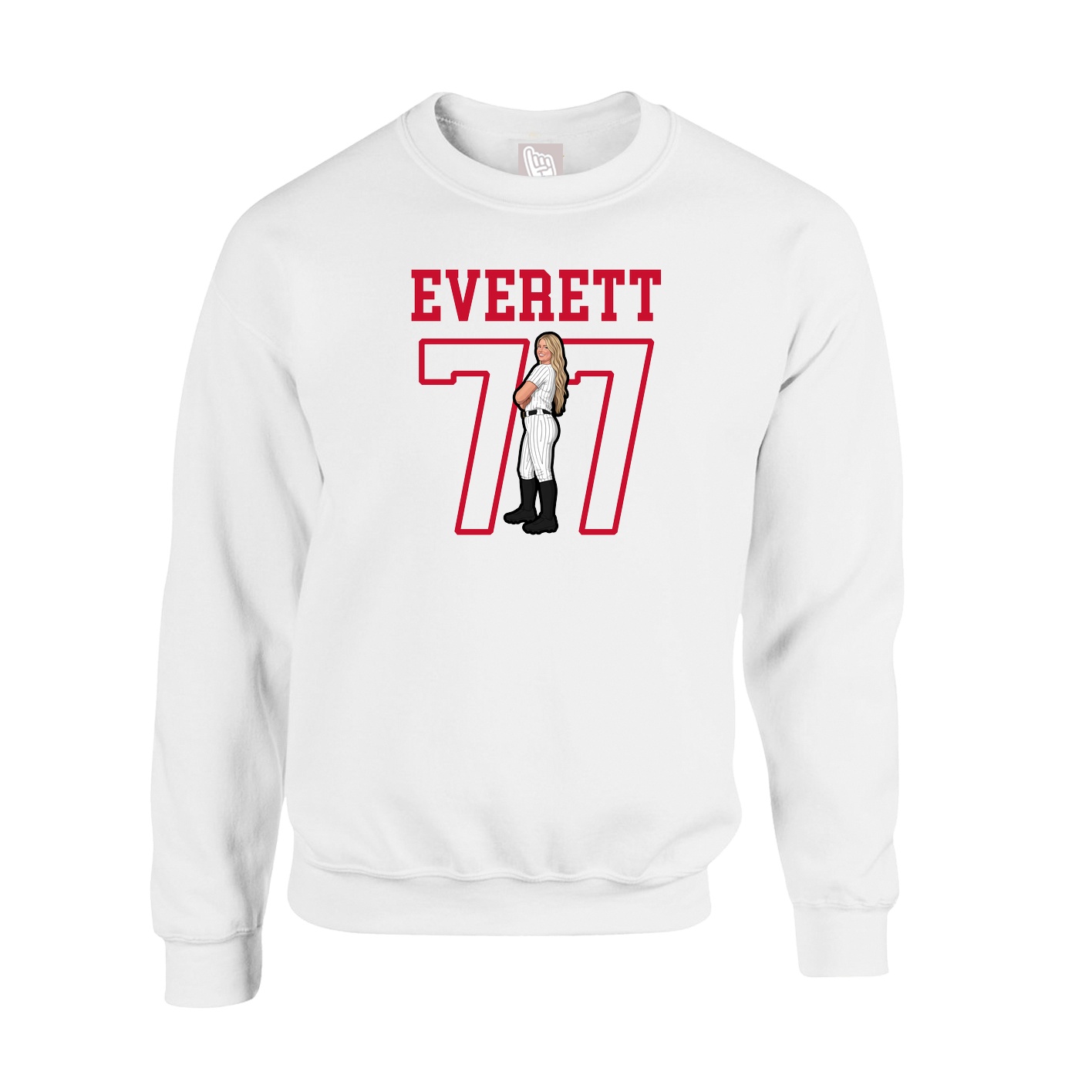 Fleece Crew — Shirsey in White