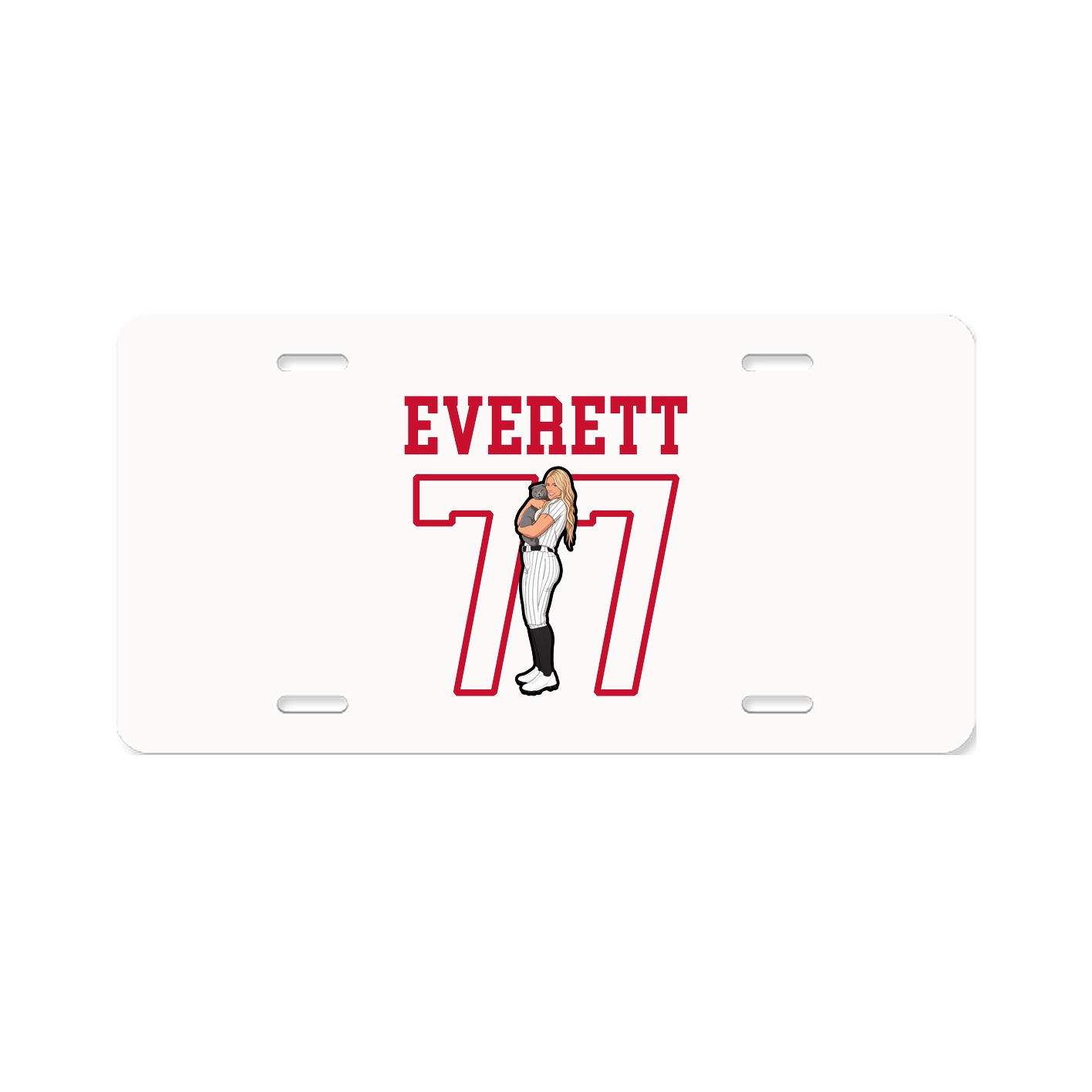 License Plate — Shirsey in Classic