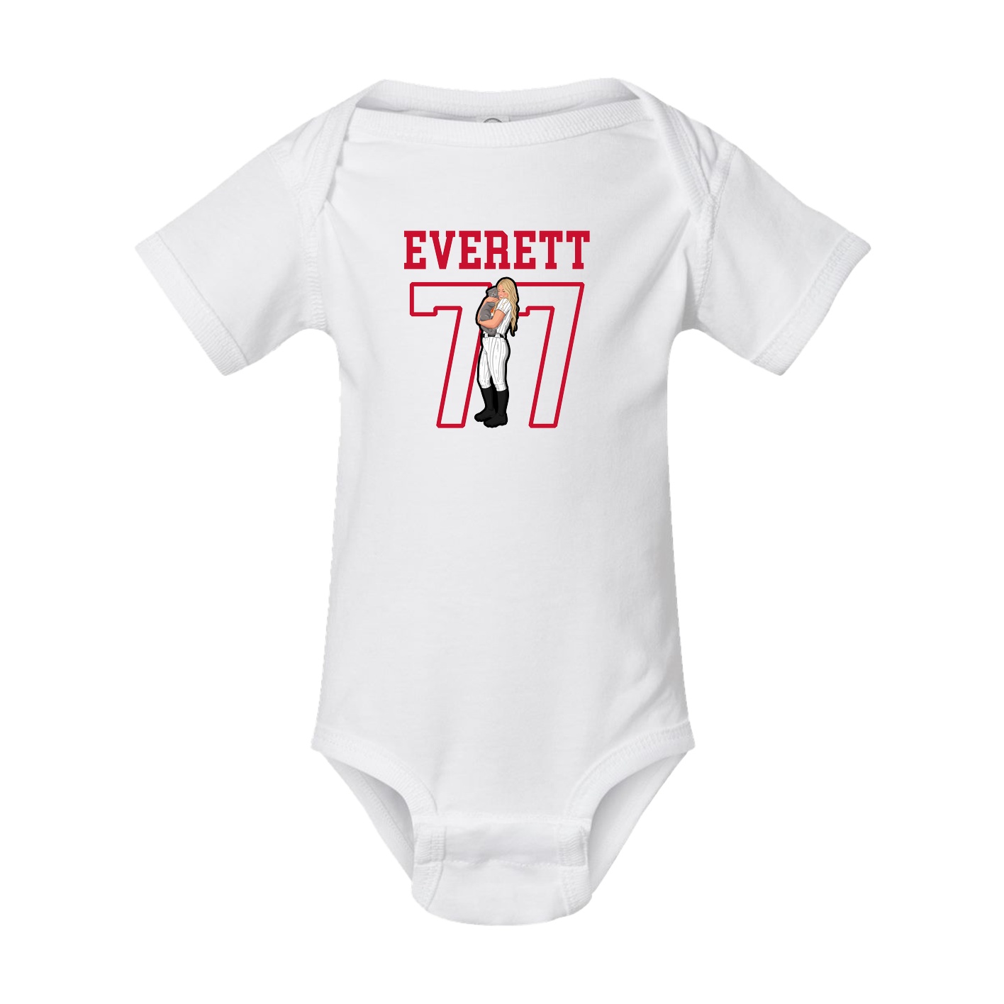 Baby Onesie — Shirsey in White