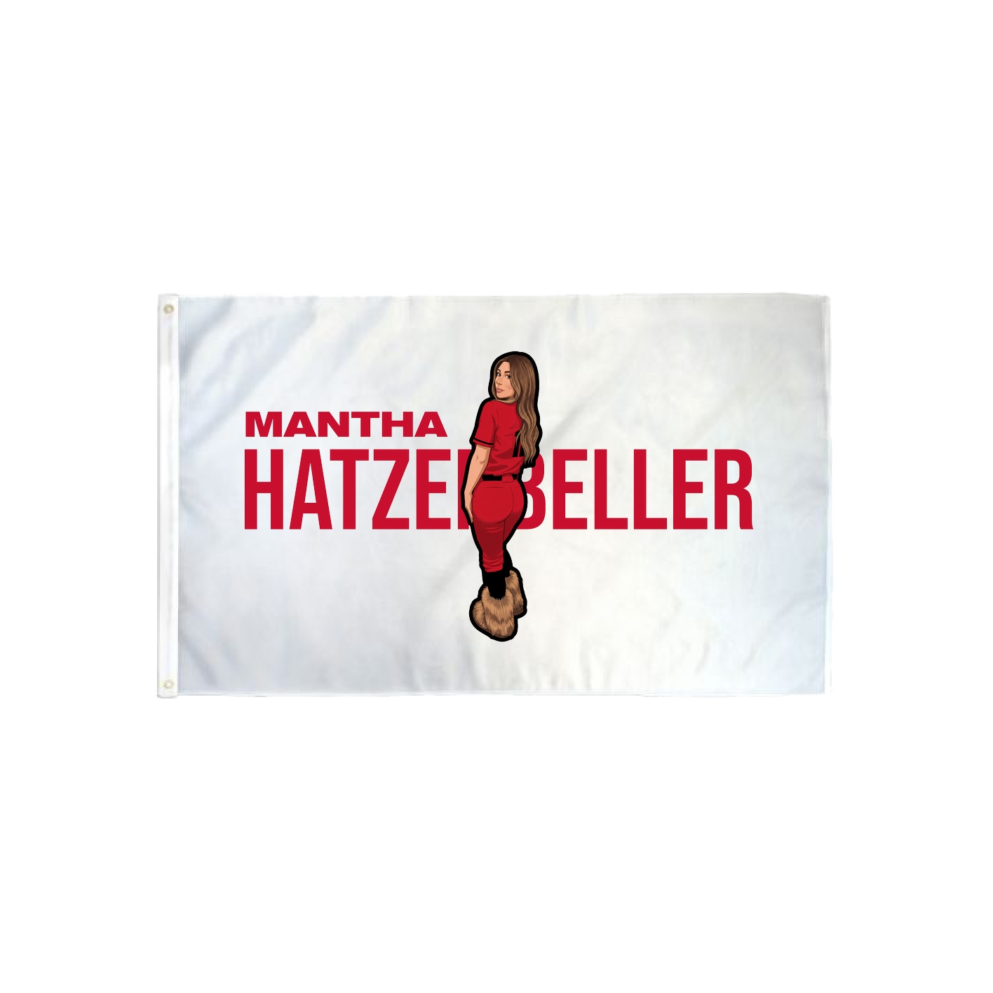 3x5 Flag — Player Name in Classic