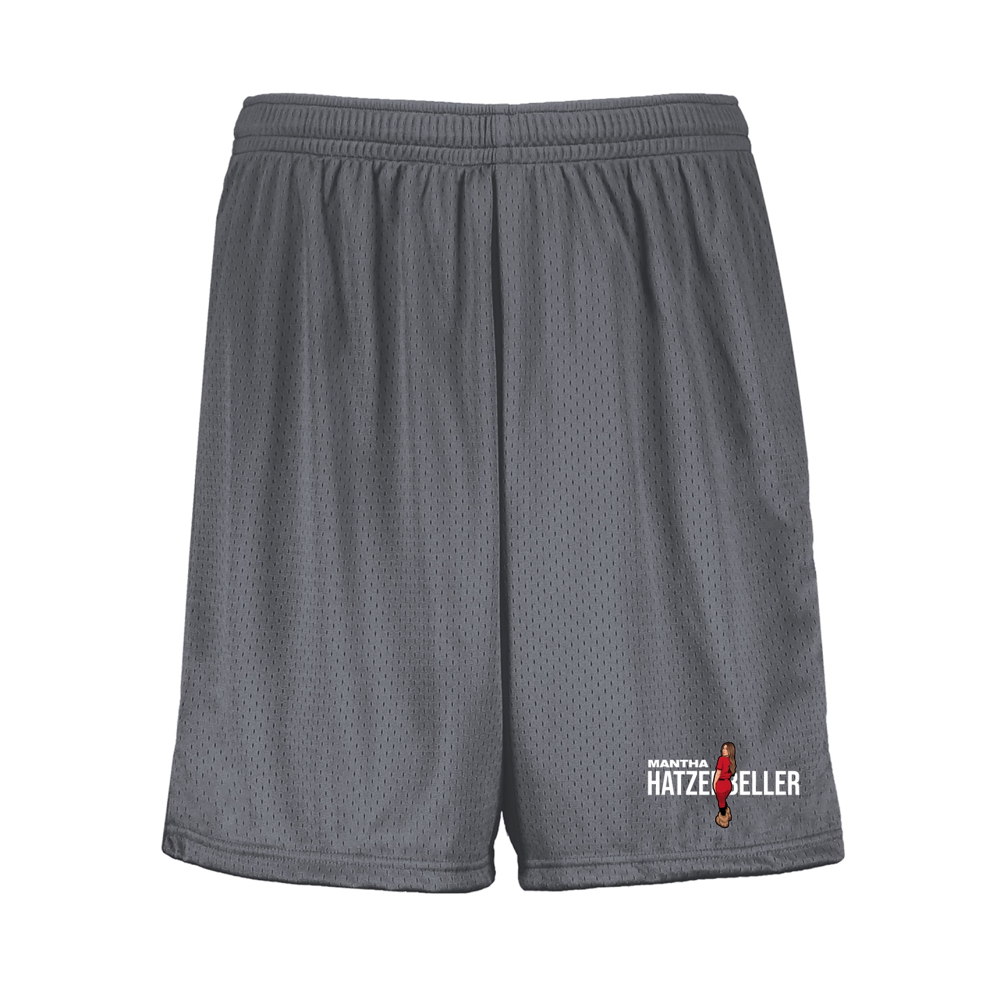 Shorts — Player Name in Grey