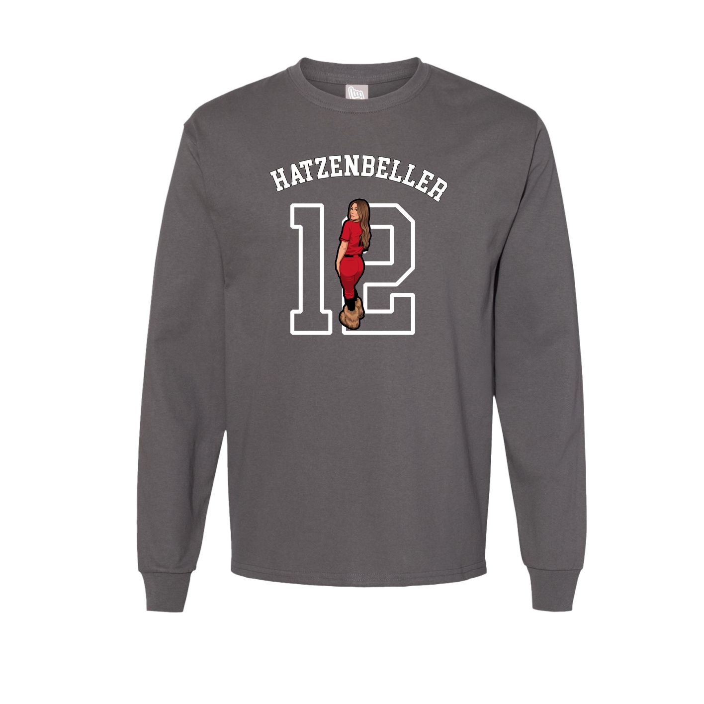 Long Sleeve Tee — Shirsey Arch in Grey