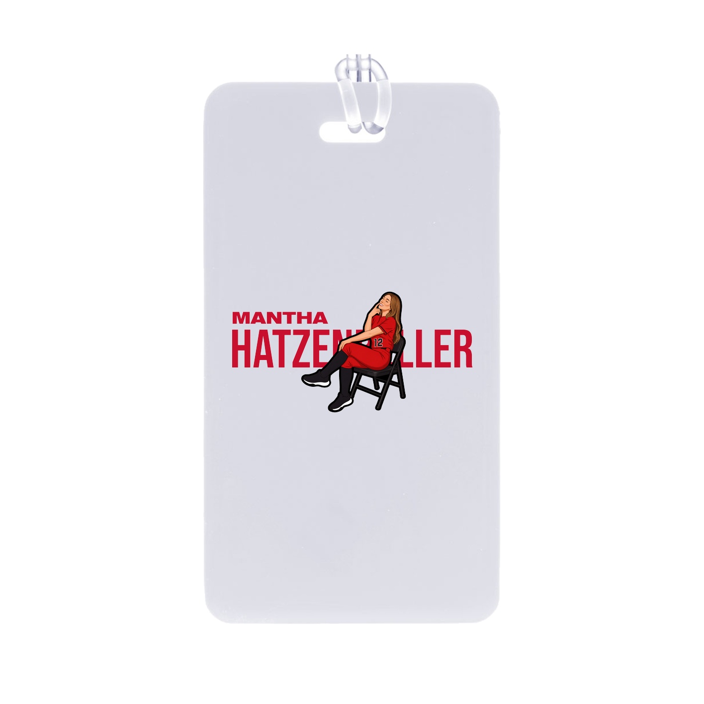 Bag Tag — Player Name in Classic