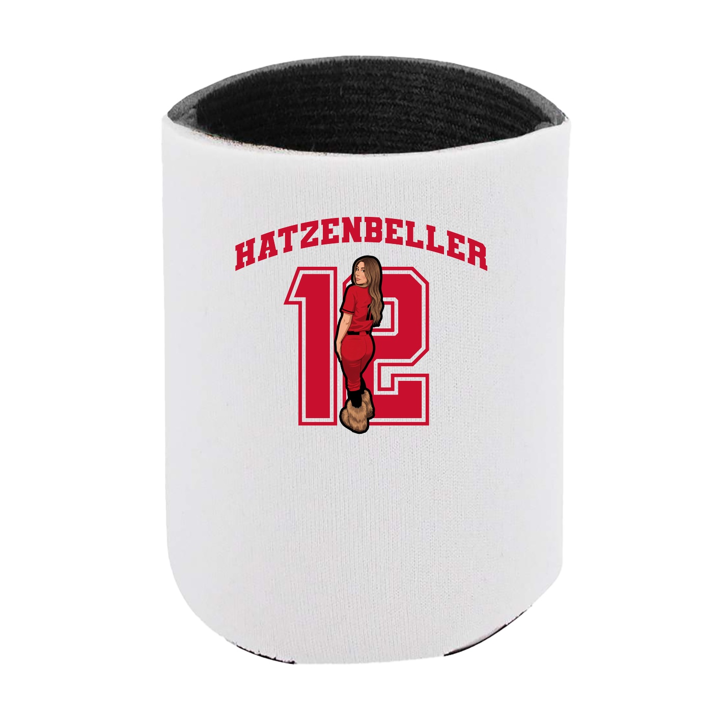 Can Holder — Number in White