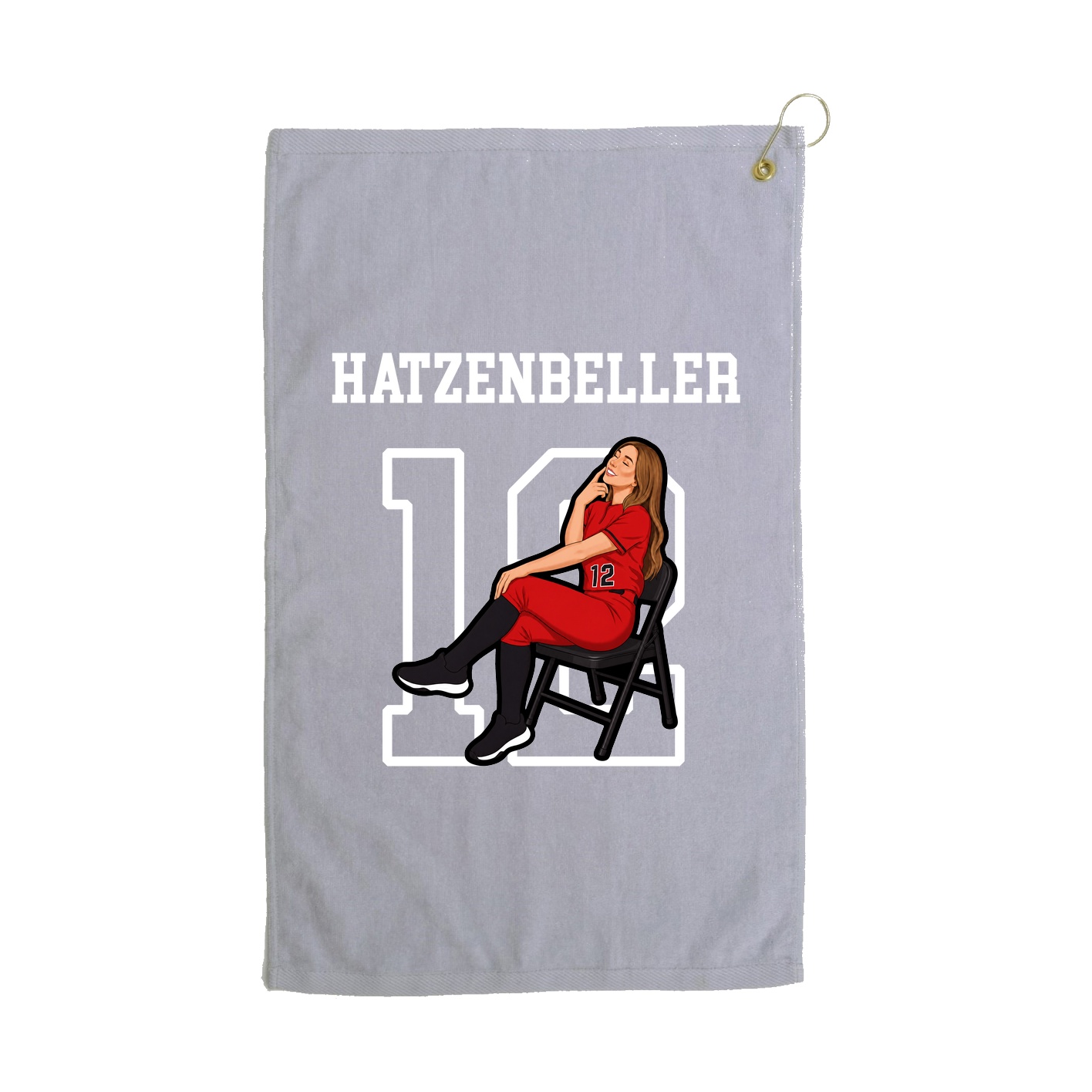 Golf Towel — Shirsey in Grey