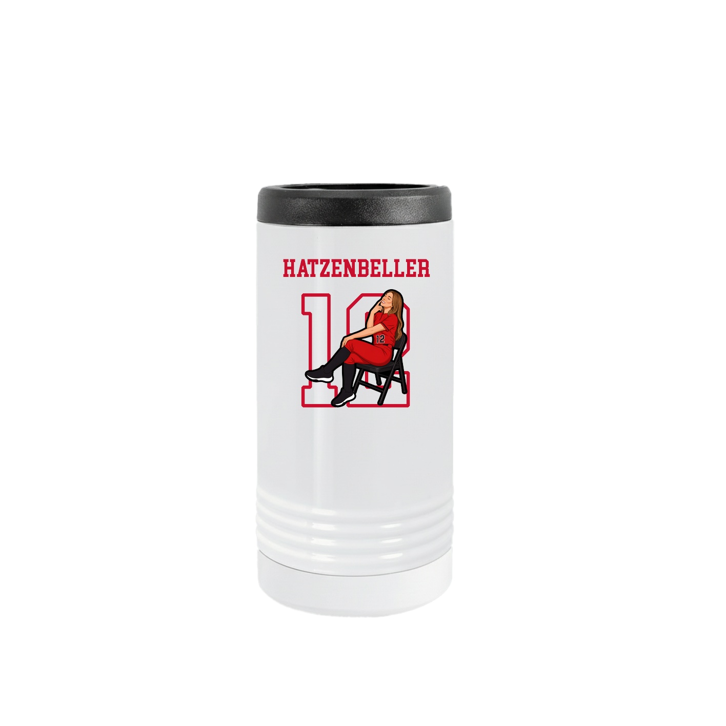 Slim Beverage Holder — Shirsey in White