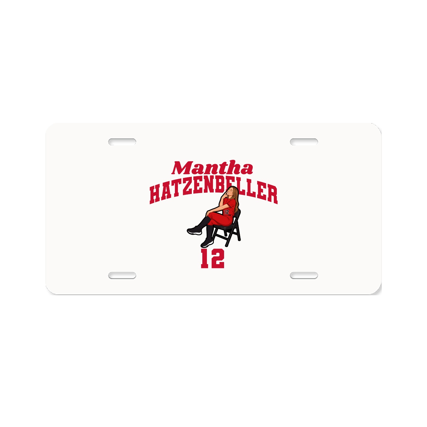 License Plate — Signature Arch in Classic