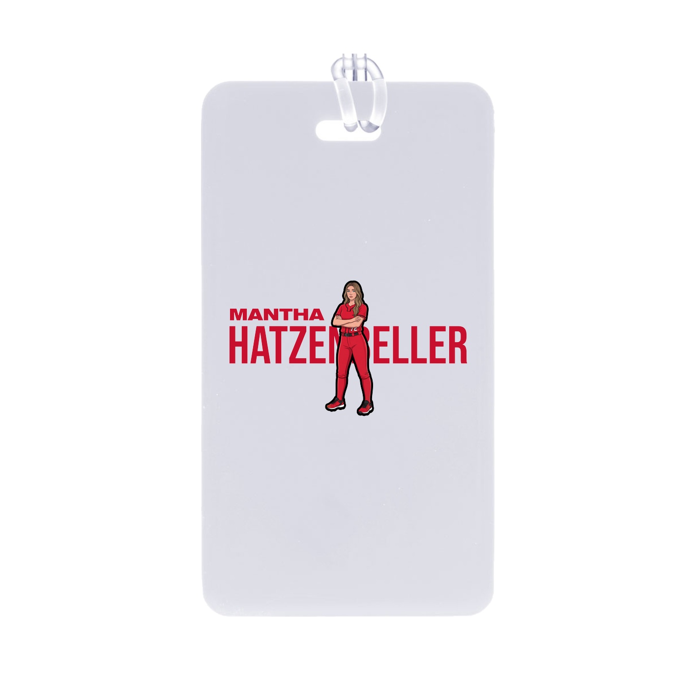 Bag Tag — Player Name in Classic