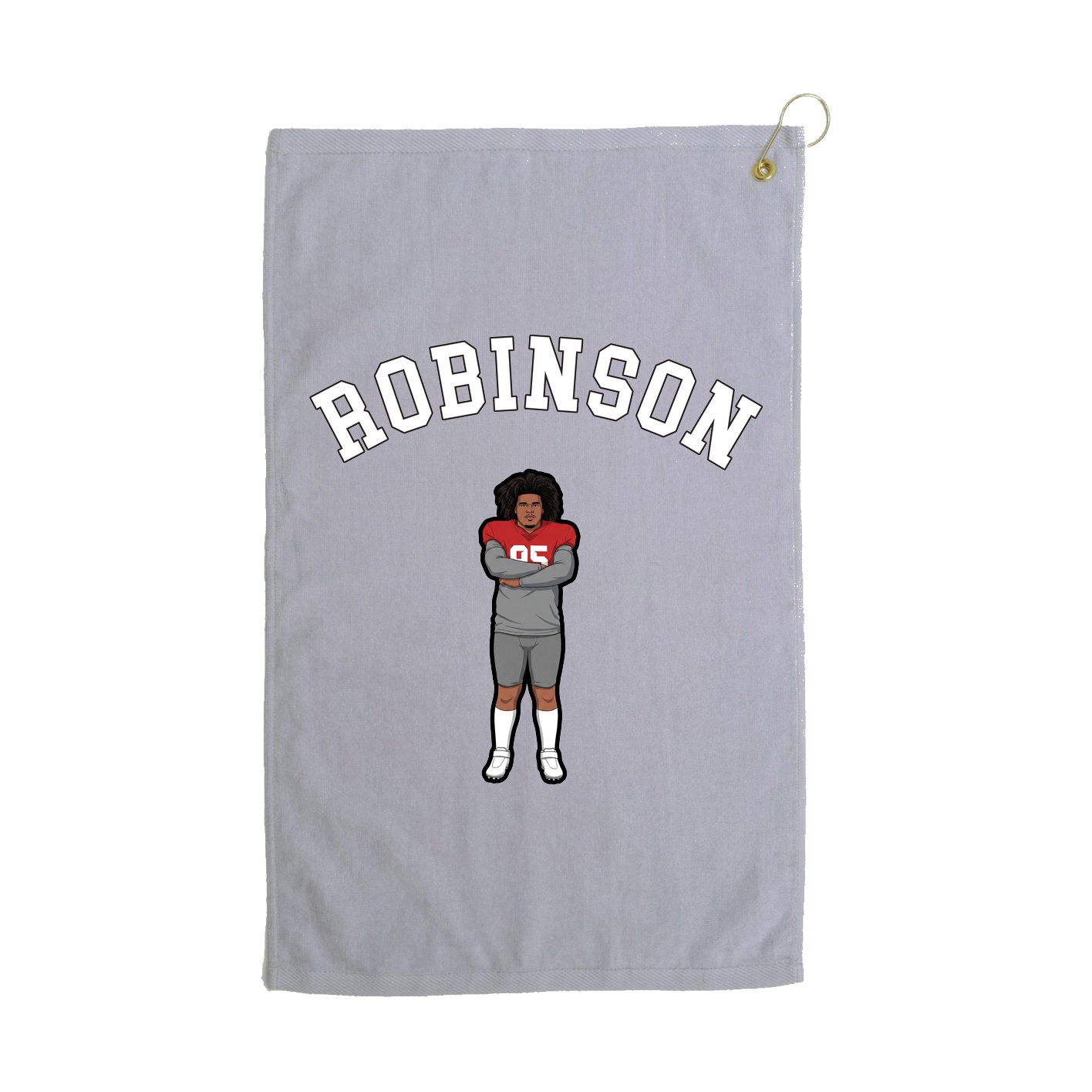 Golf Towel — Shirsey Arch in Grey