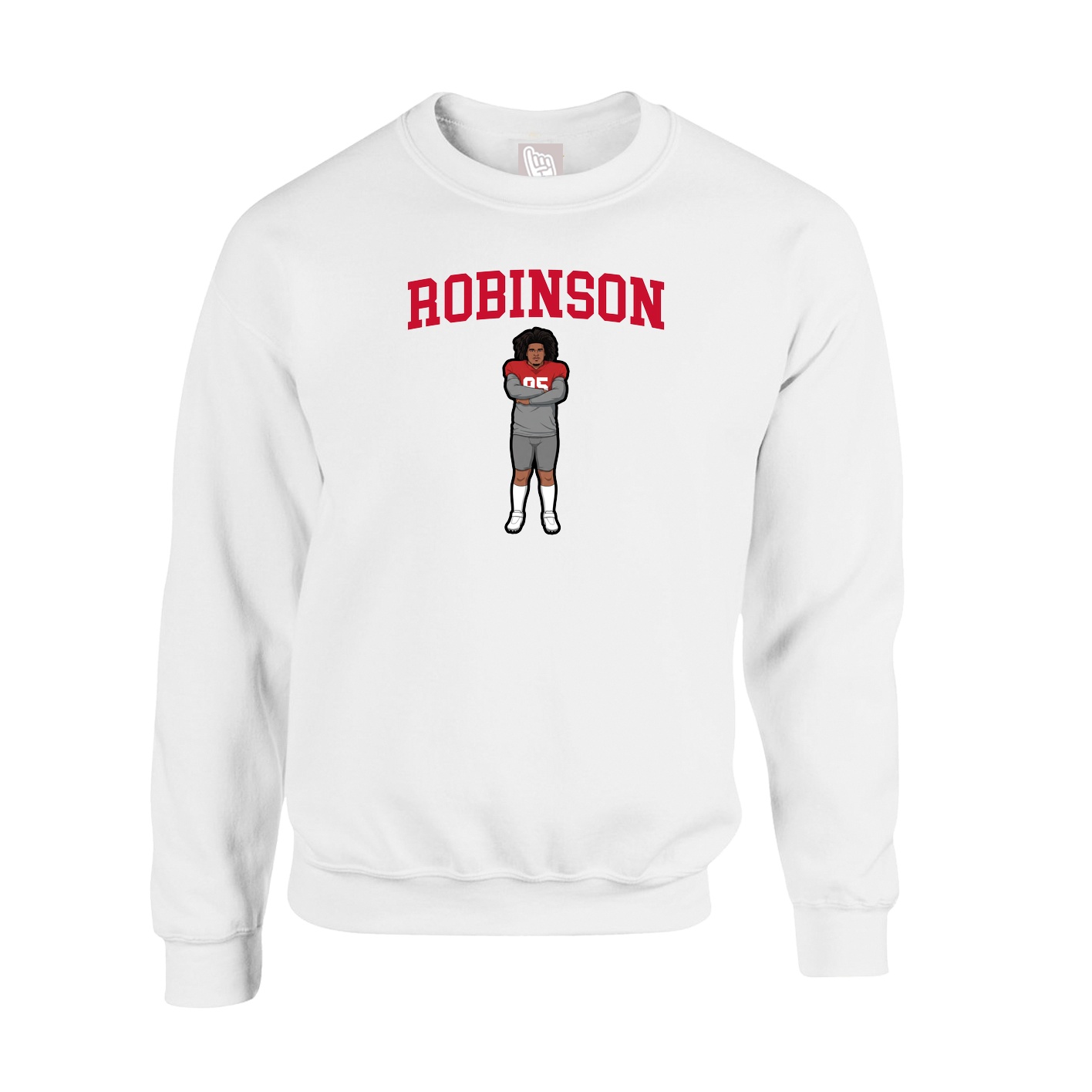 Fleece Crew — Shirsey in White