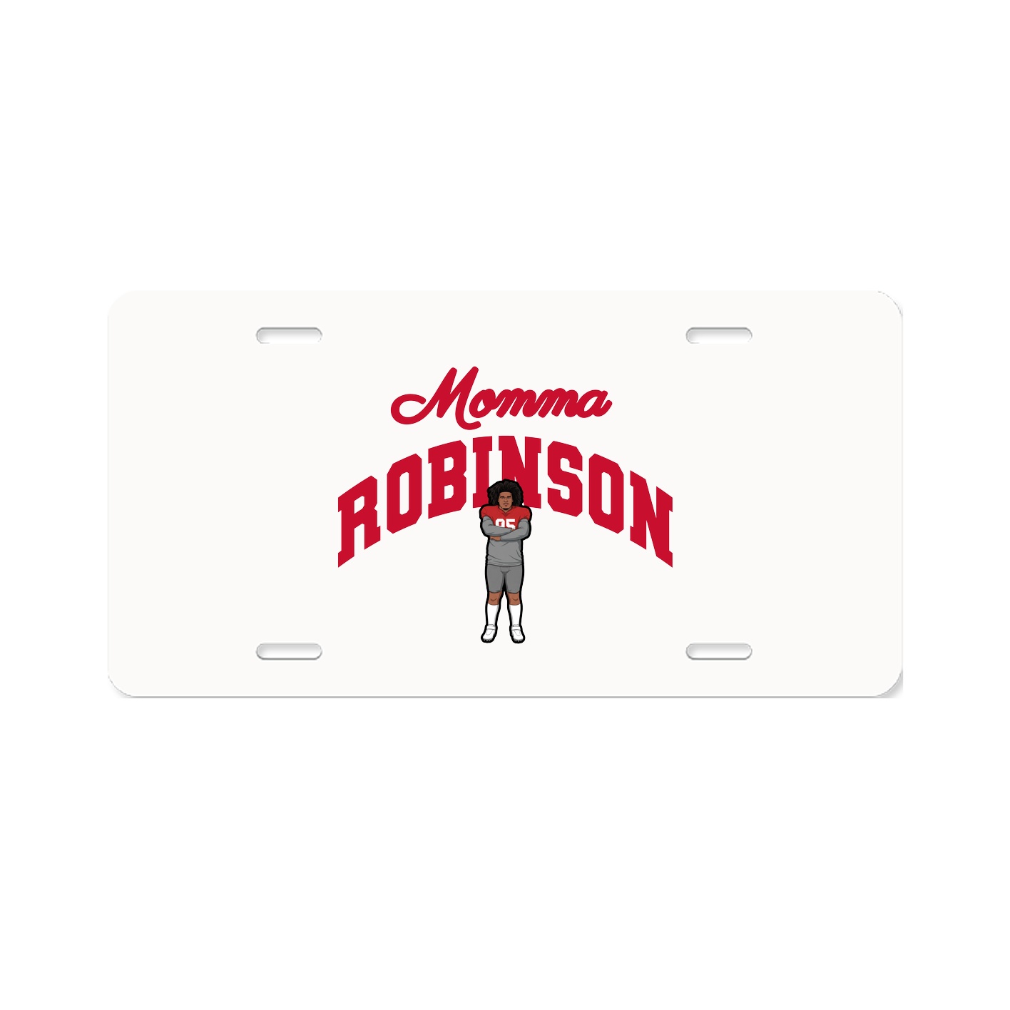 License Plate — Mothers Day Arch in Classic