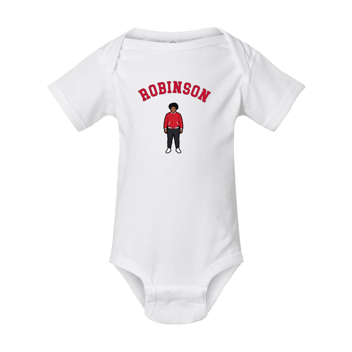 Baby Onesie — Shirsey Arch in White