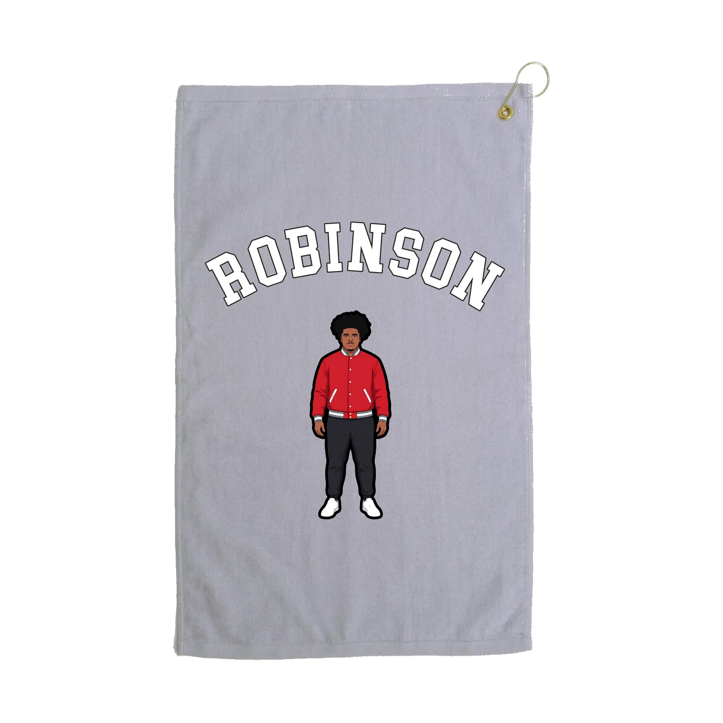 Golf Towel — Shirsey Arch in Grey