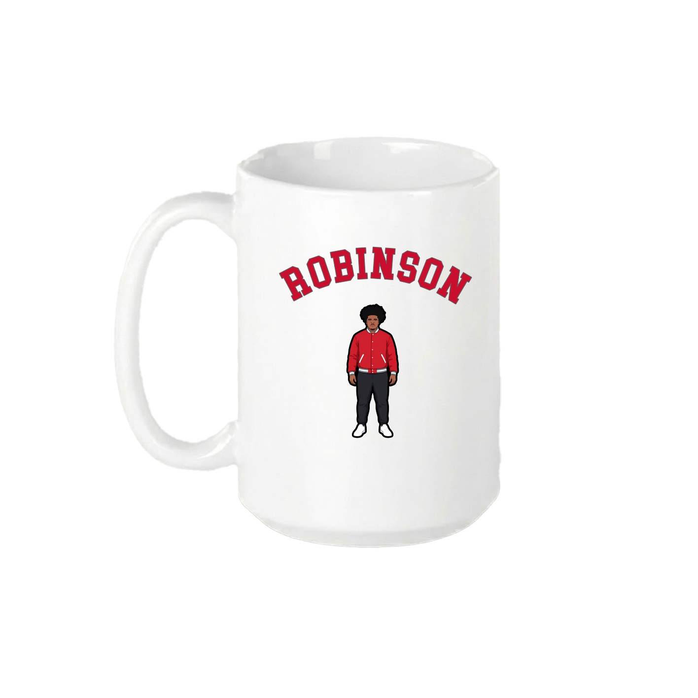 15oz Coffee Mug — Shirsey Arch in White