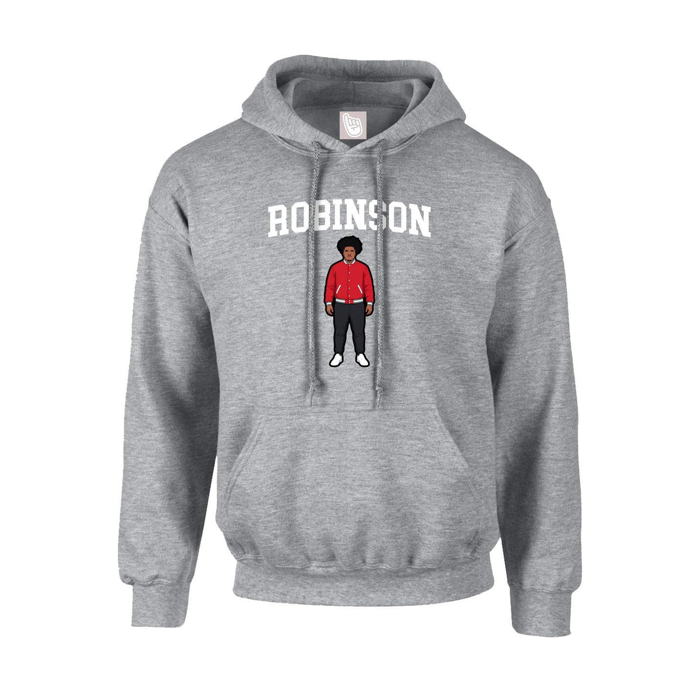 Hoodie — Shirsey in Grey