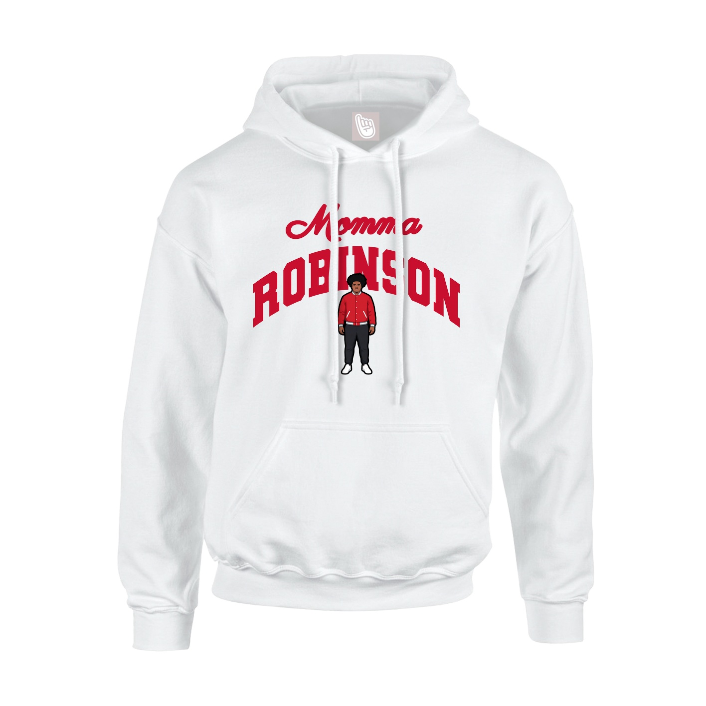 Youth Hoodie — Mothers Day Arch in White